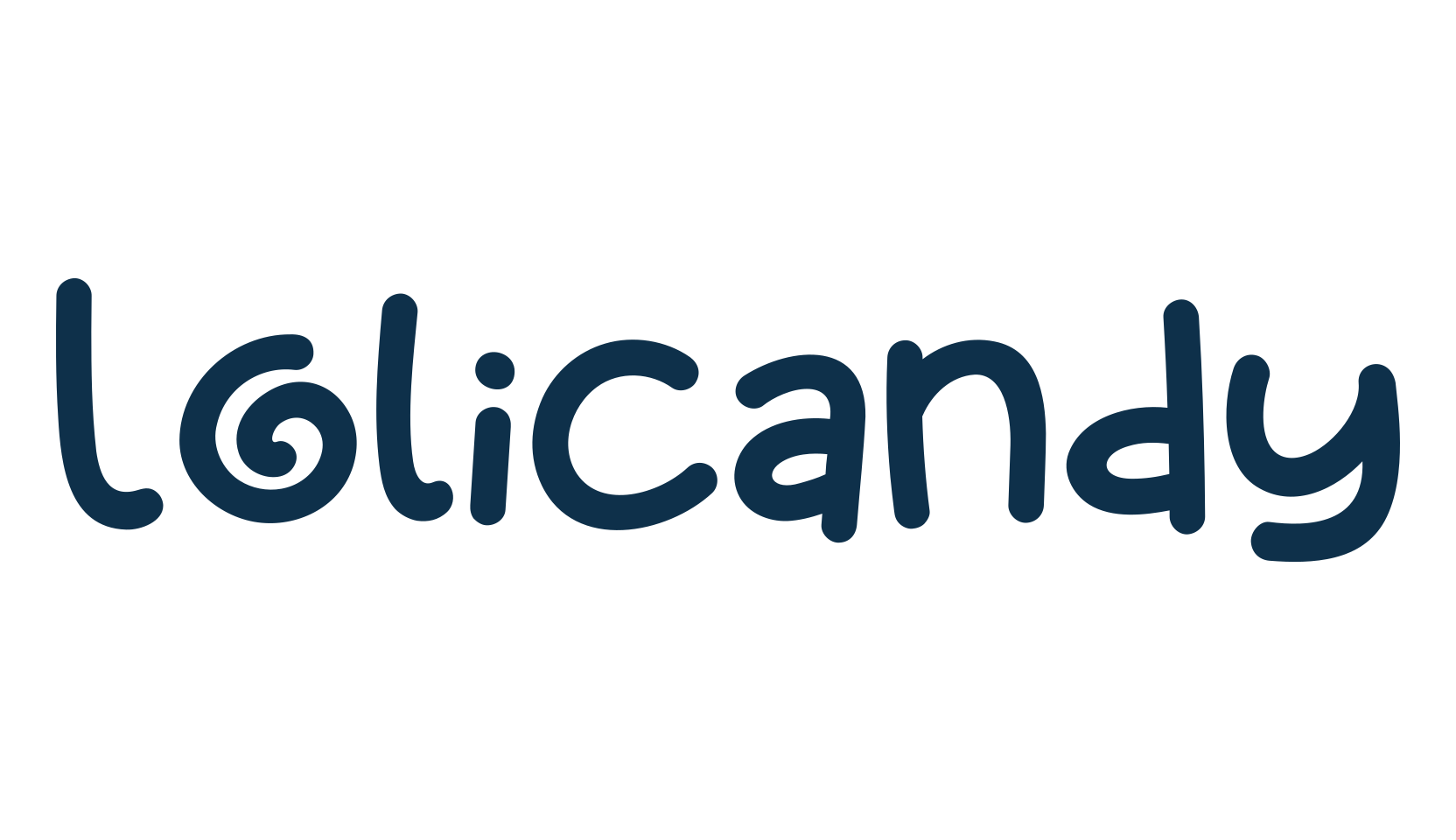 Lolicandy, fancy cartoon decorative font preview