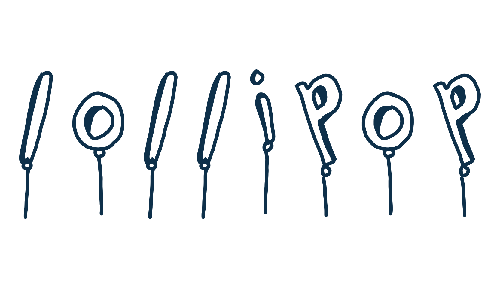 Lollipop (lollipop3), fancy decorative font preview
