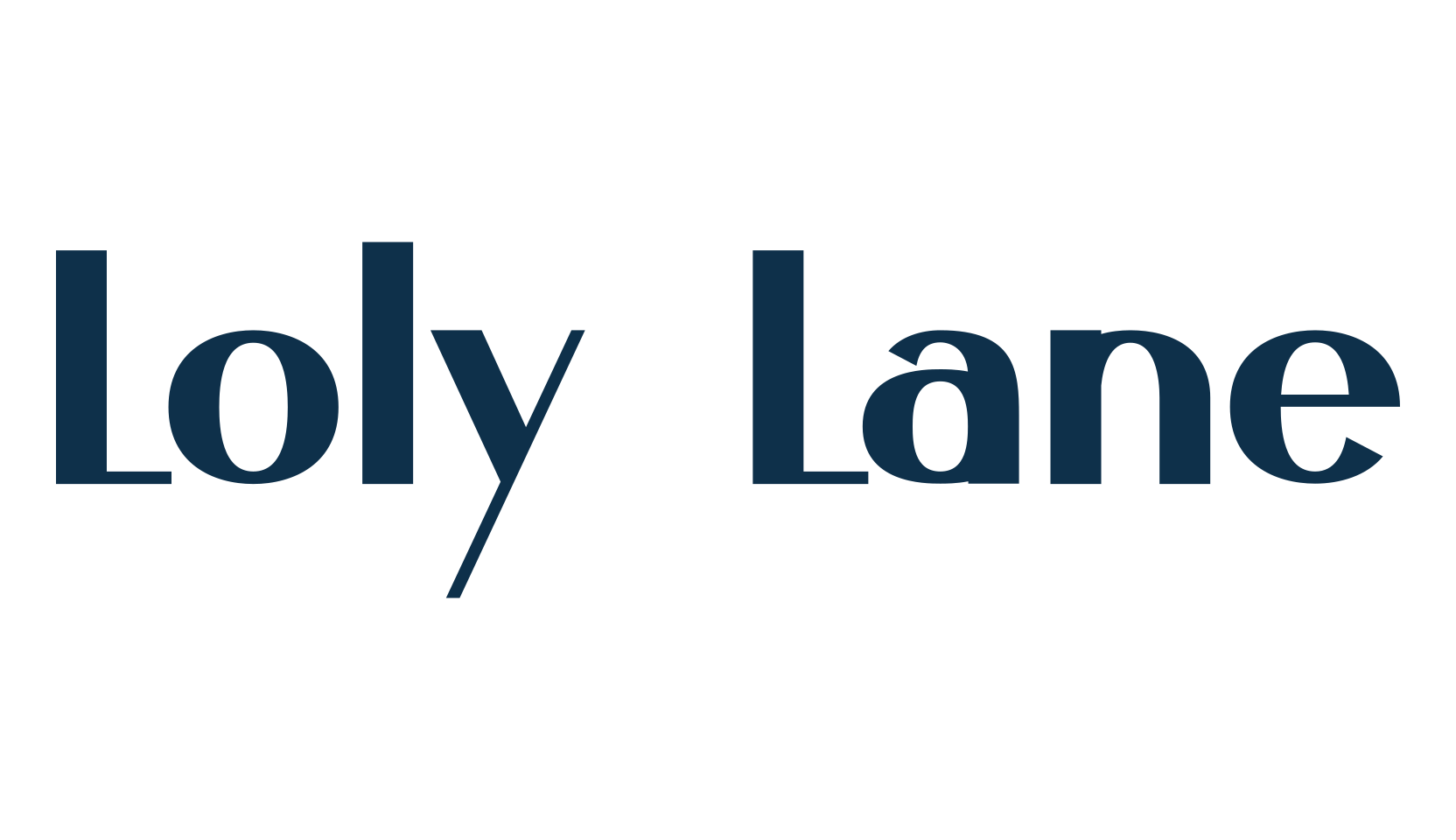 Loly Lane, sans serif font preview