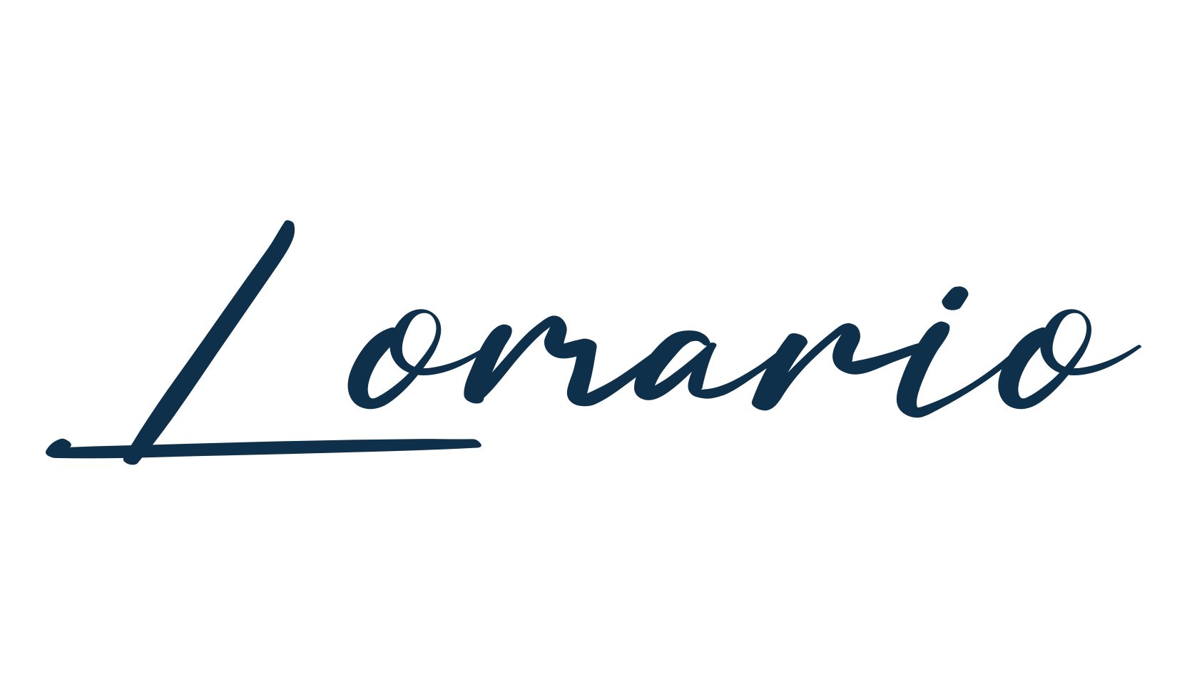 Lomario, handwriting font preview