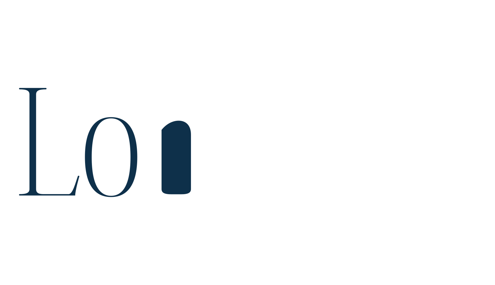 Lonalista, basic serif font preview