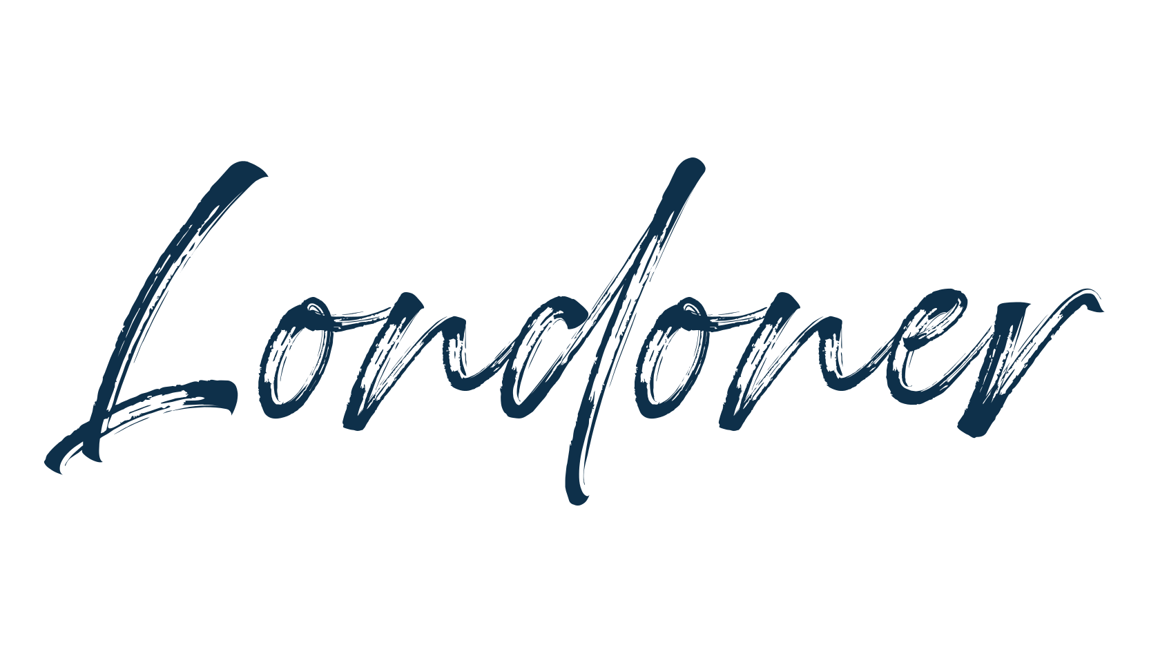 Londoner, script brush fancy decorative calligraphy font preview