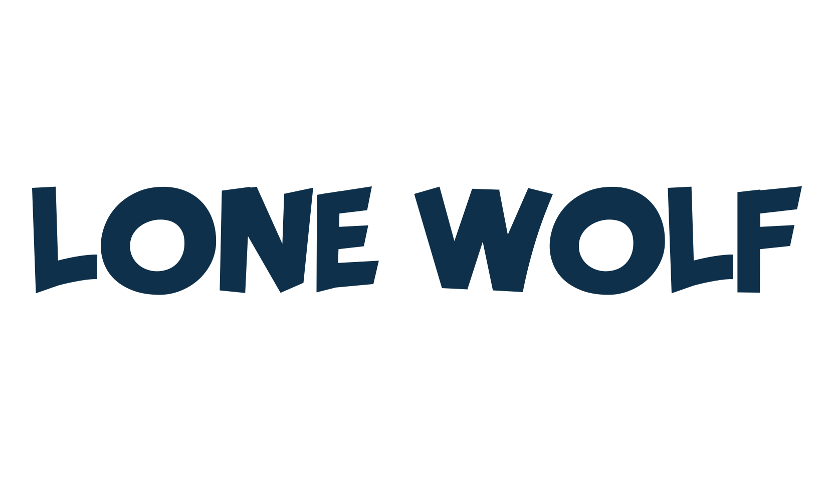Lone Wolf, cartoon font preview