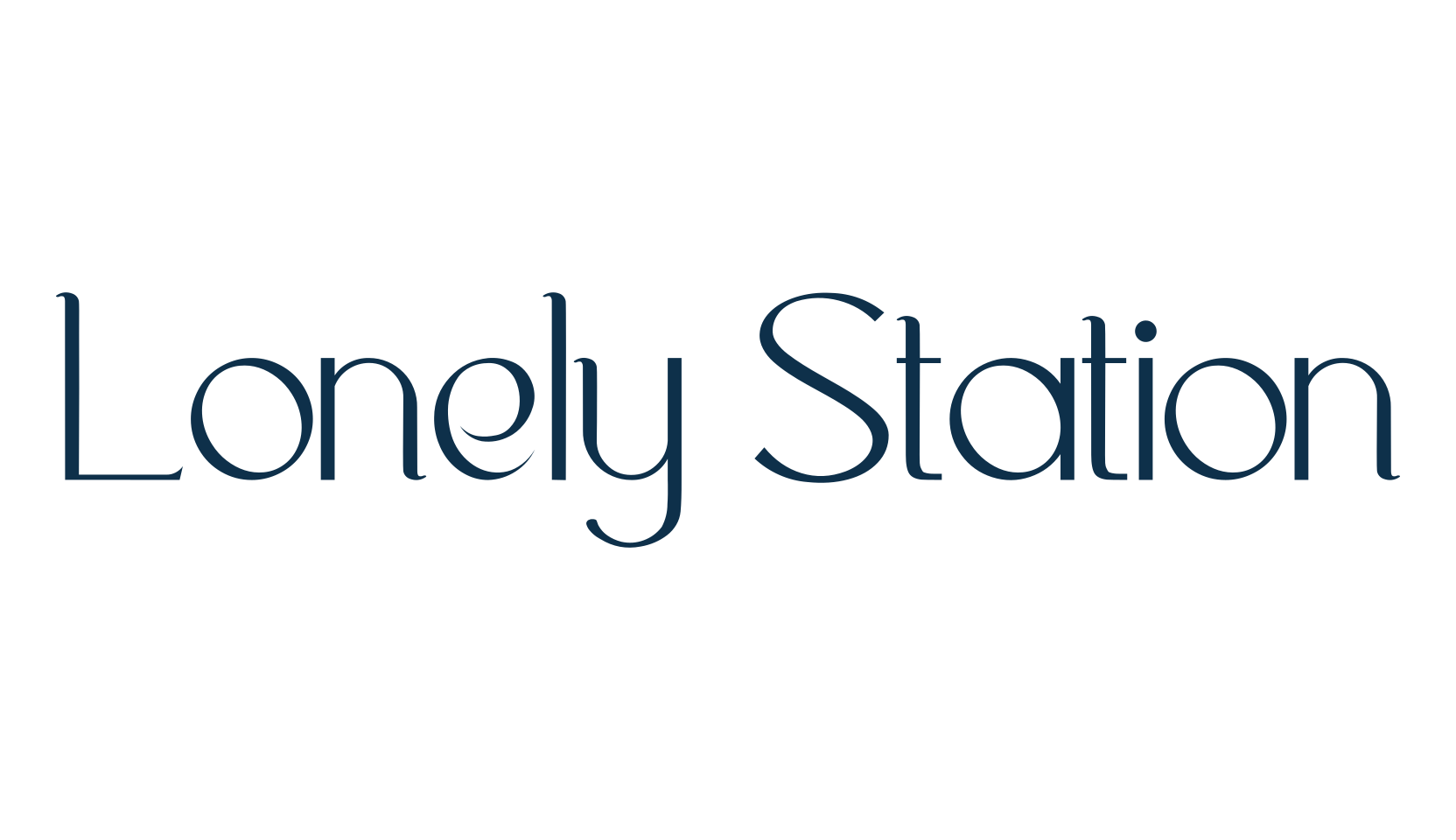 Lonely Station, various font preview