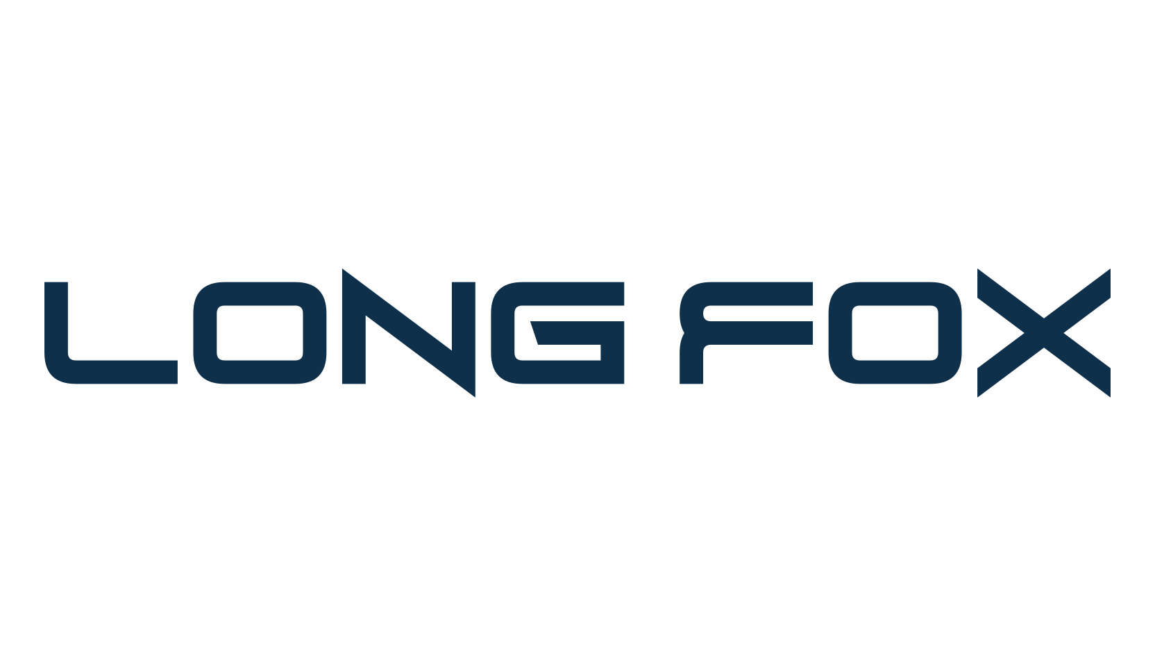 Long Fox, fancy various techno sci-fi font preview