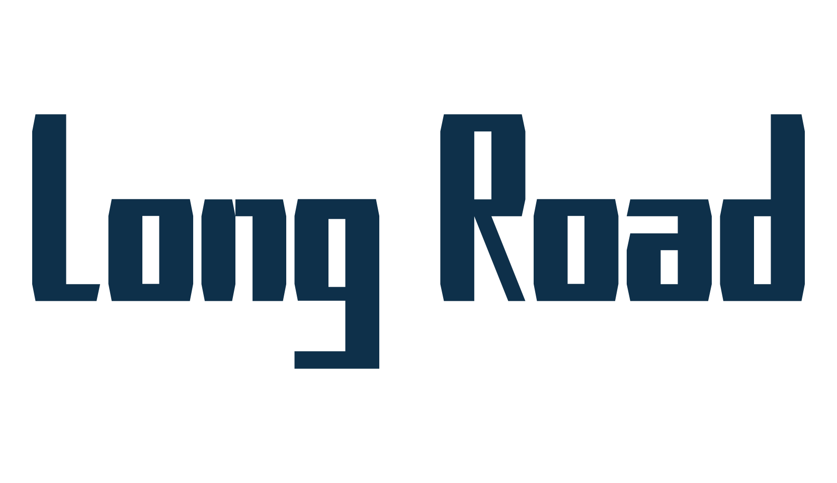 Long Road, fancy various decorative font preview