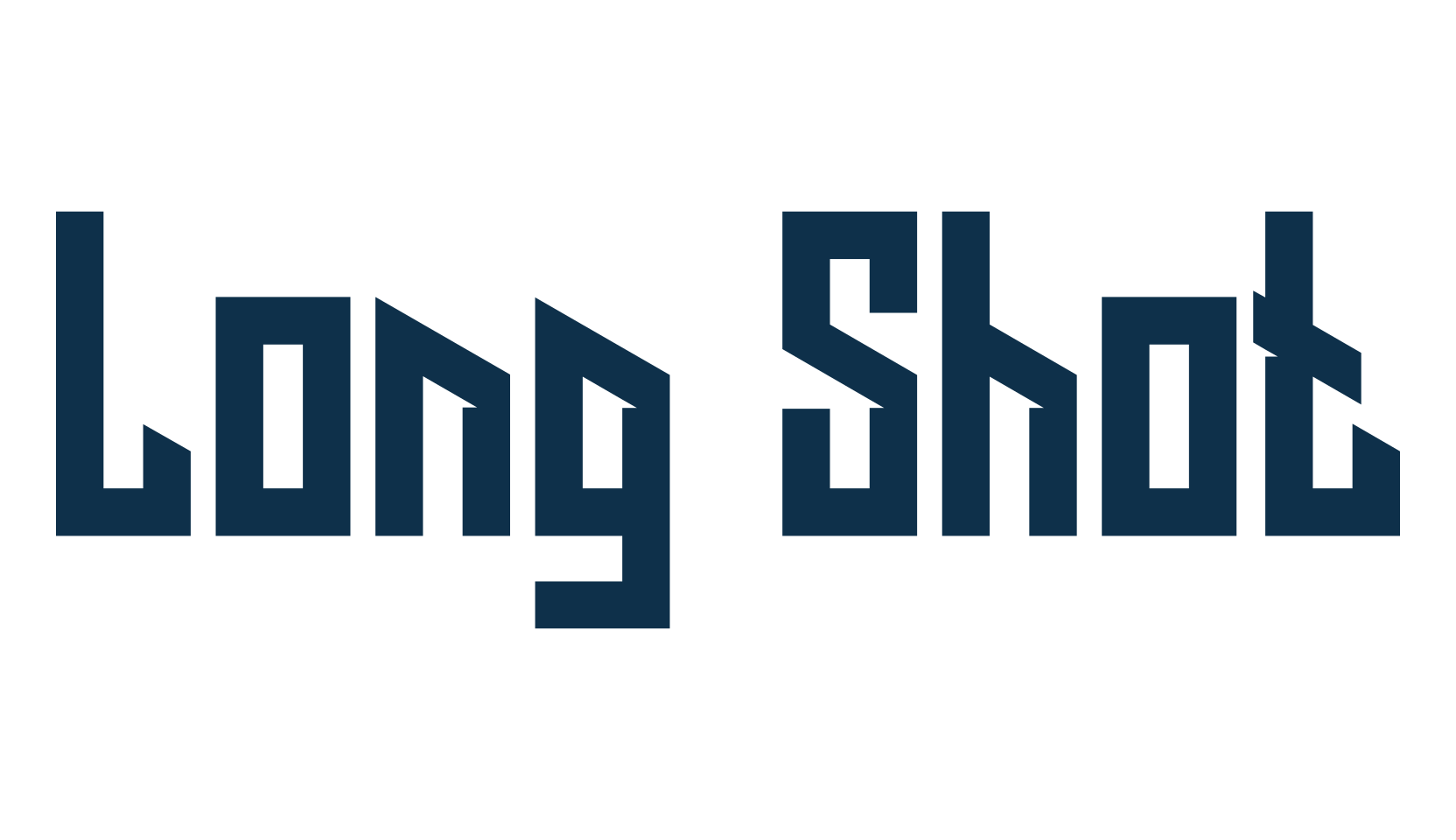 Long Shot, modern font preview
