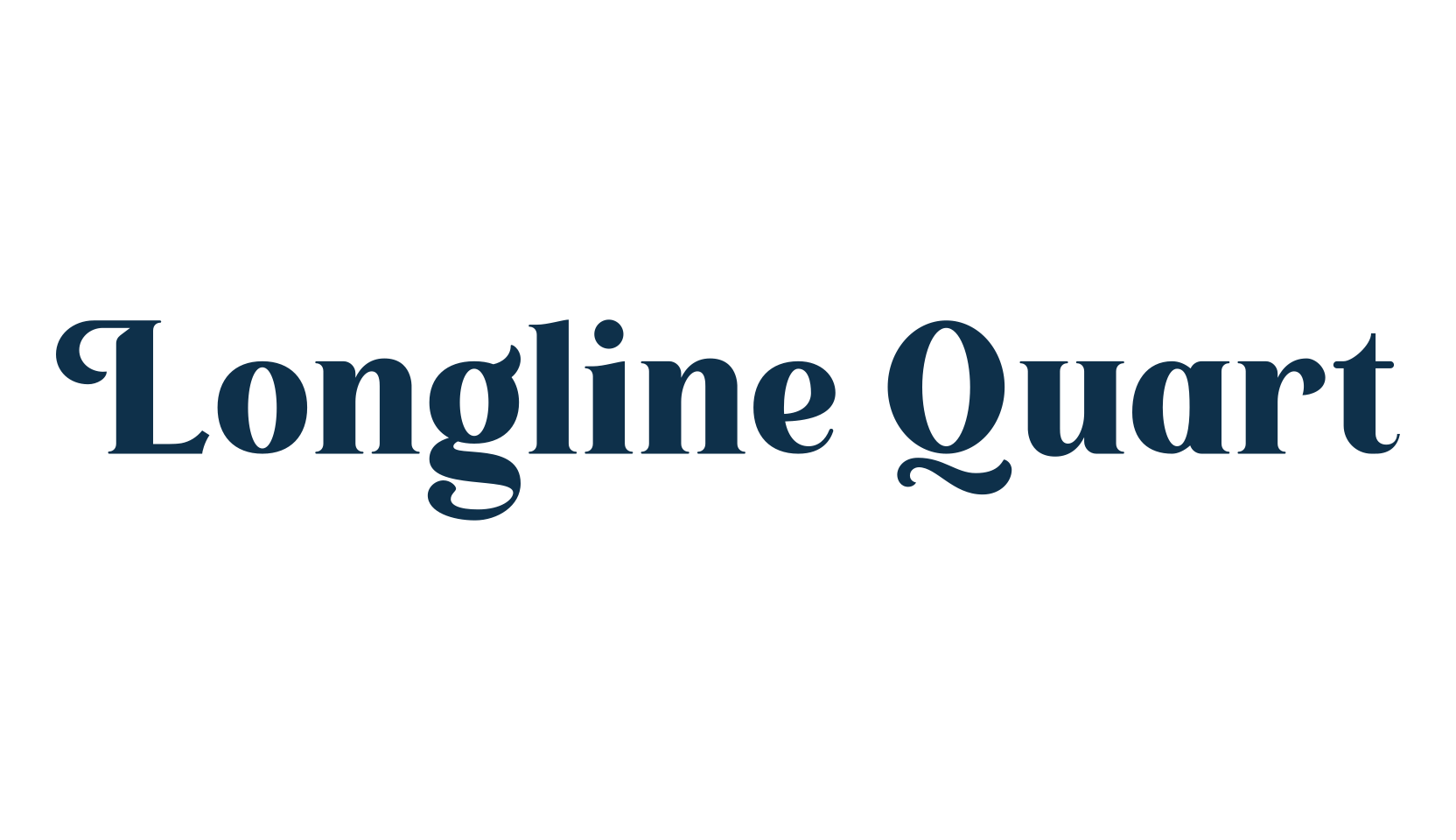 Longline Quart, serif font preview