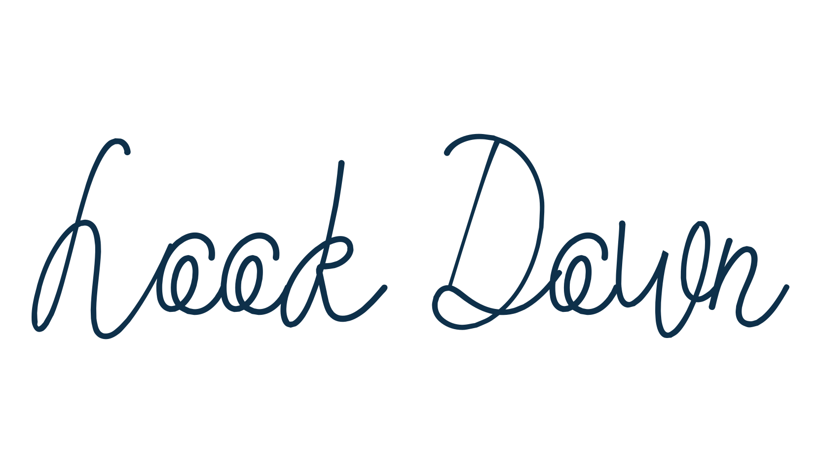 Look Down, script calligraphy fancy decorative font preview