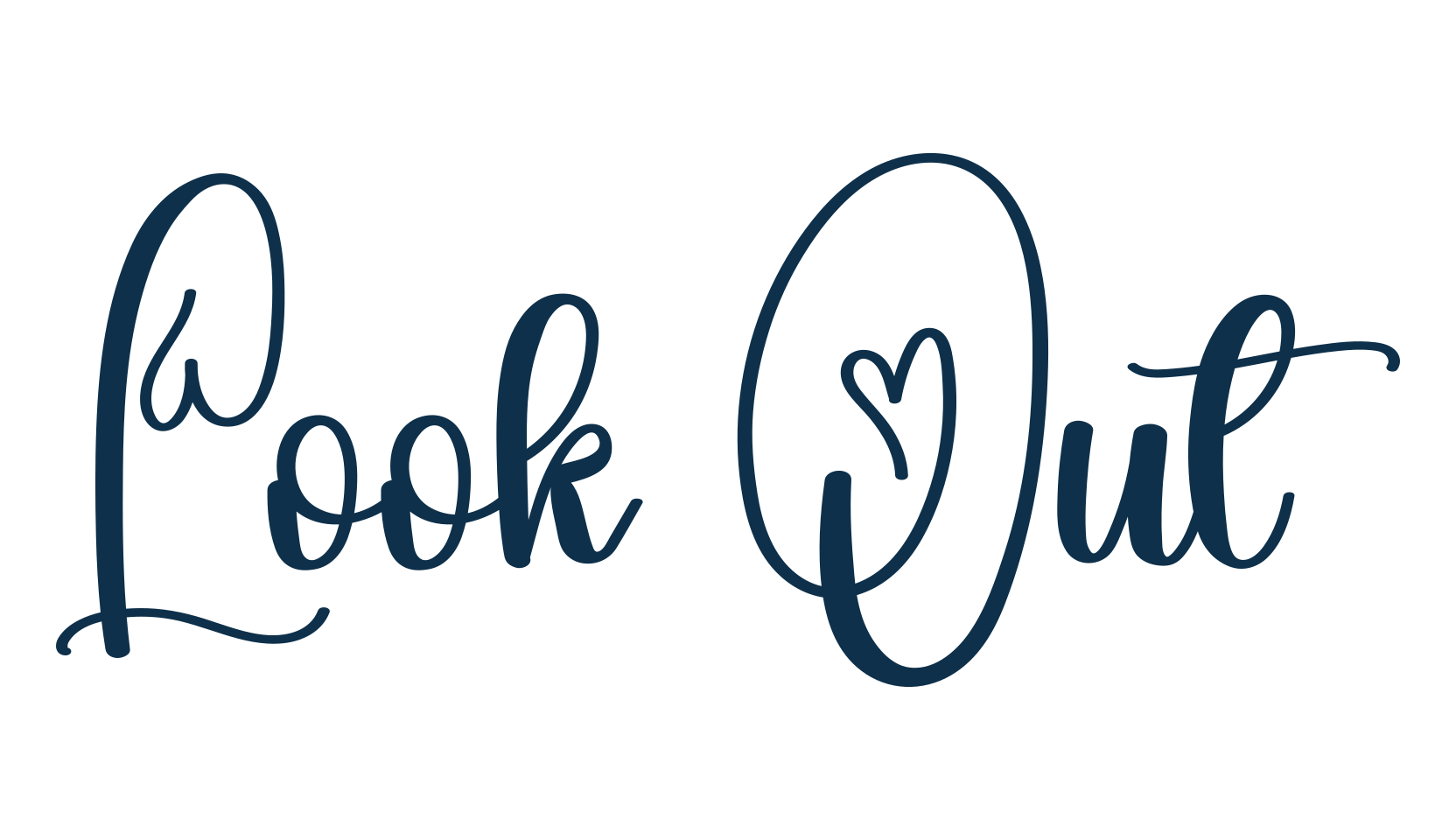 Look Out, display market font preview