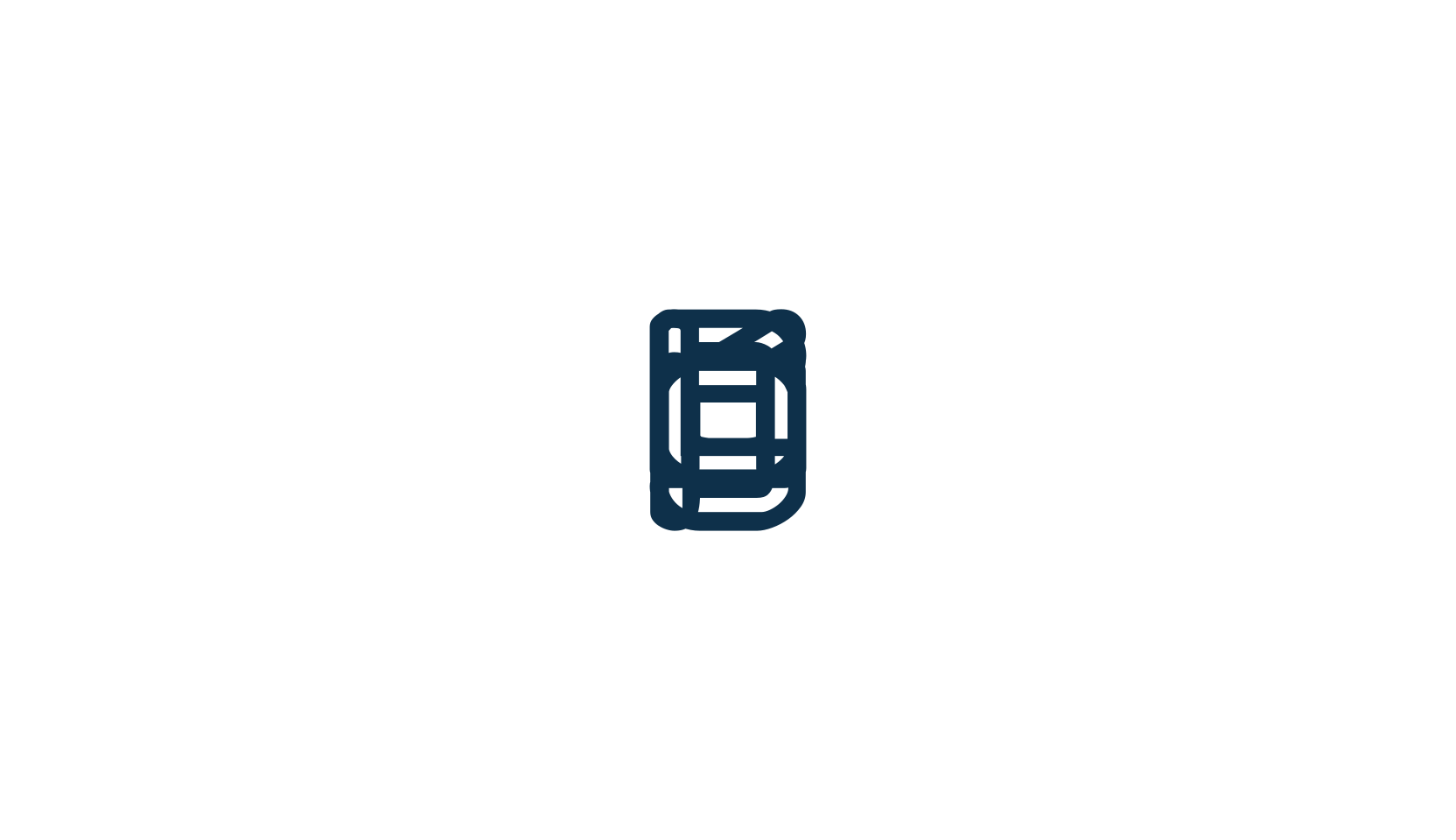 Loopy BRK, decorative font preview