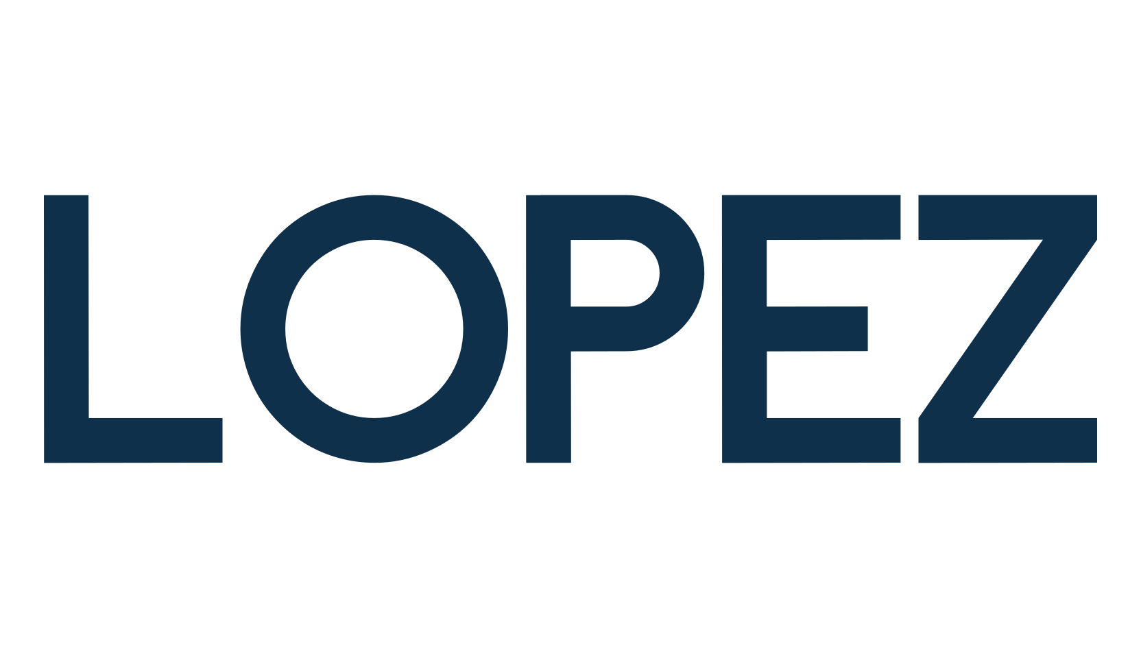 Lopez, basic sans serif font preview
