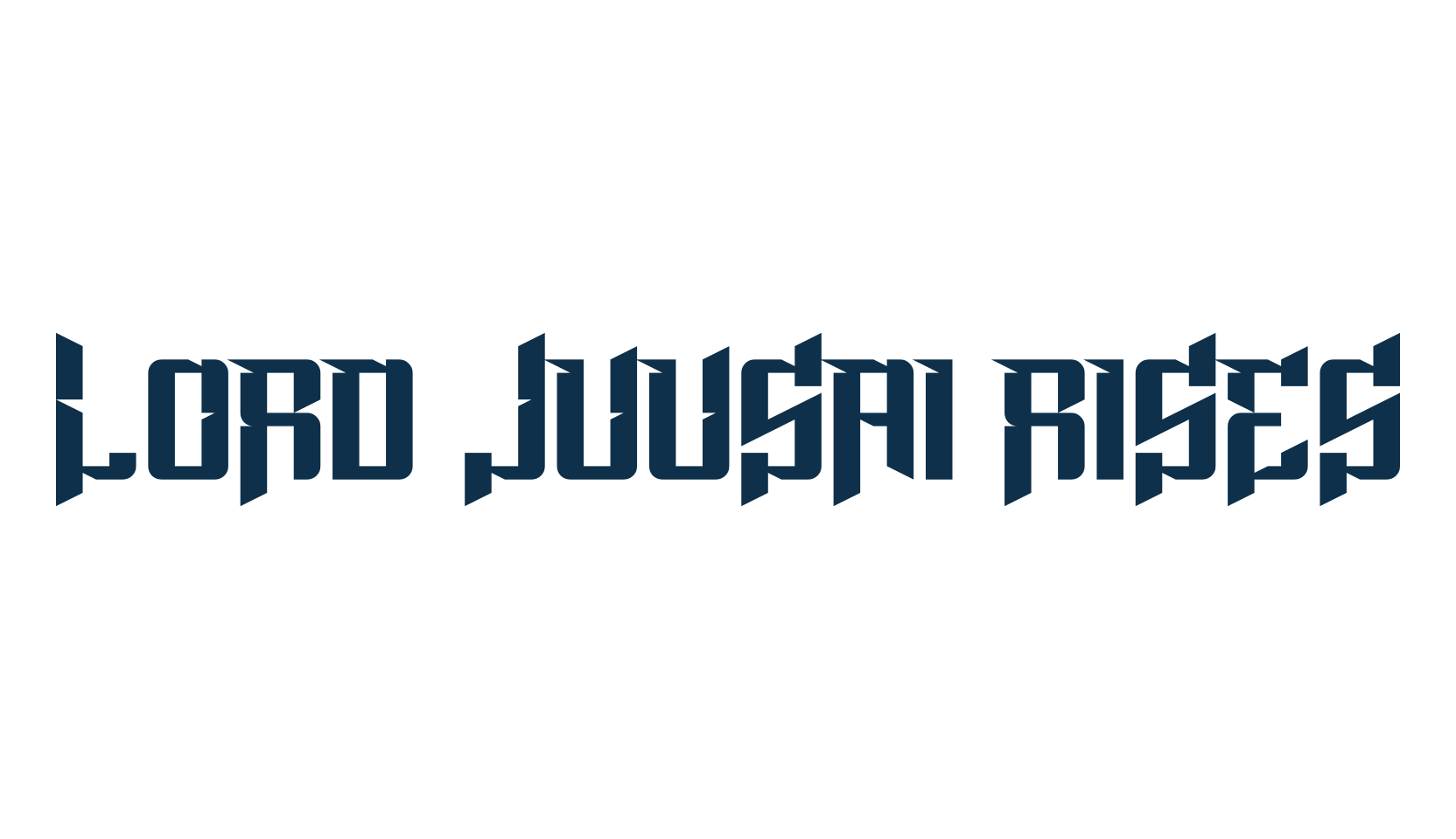 Lord Juusai Rises, chinese, jpn font preview