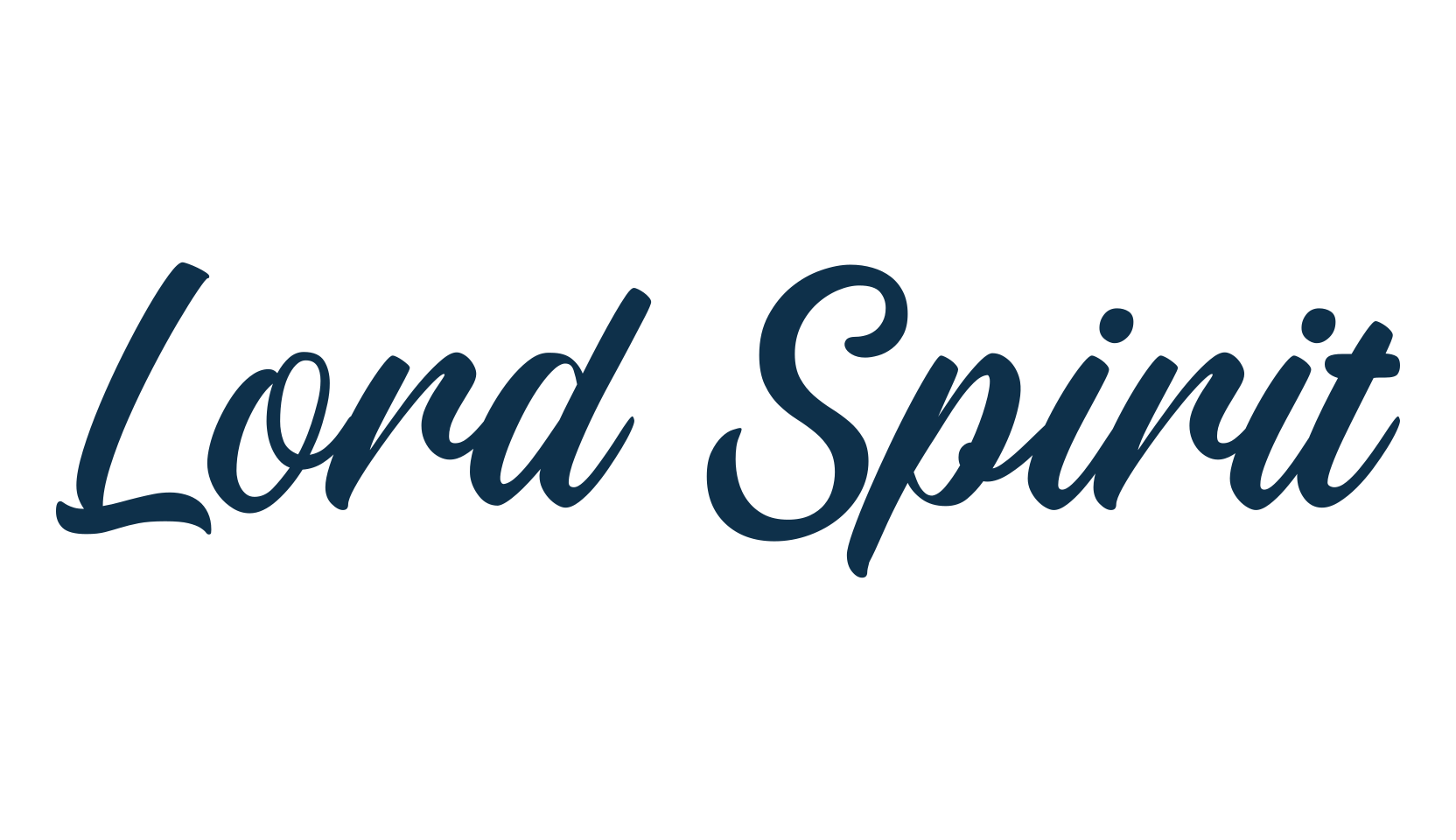 Lord Spirit, fancy decorative font preview