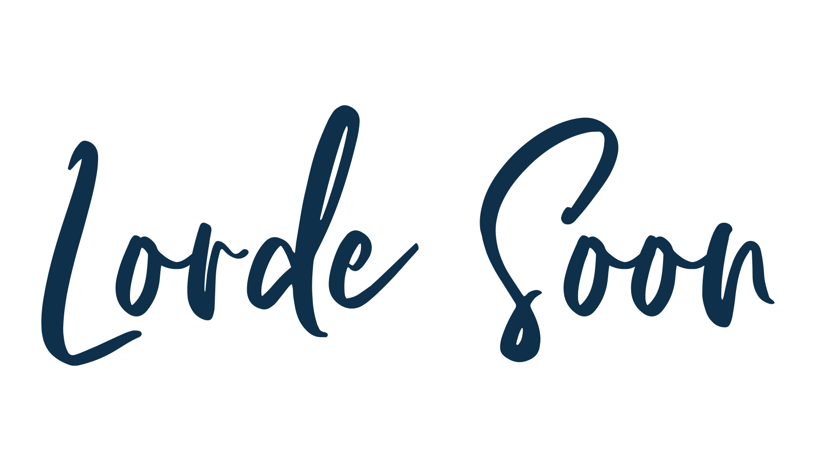 Lorde Soon, script brush fancy decorative calligraphy font preview