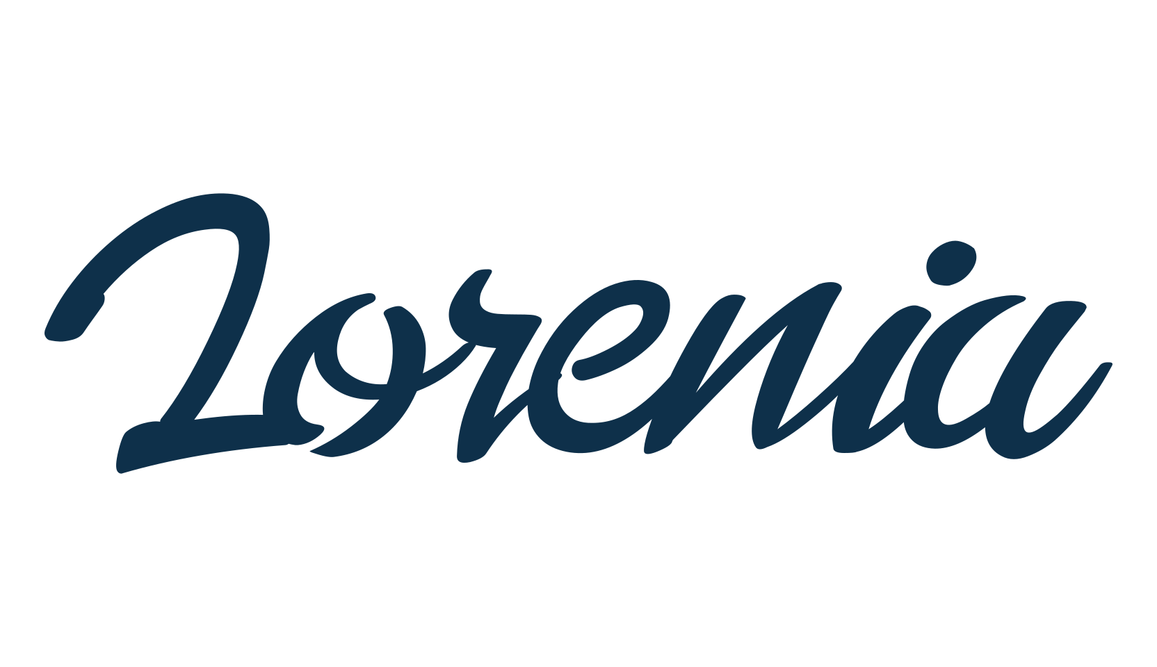 Lorenia, fancy decorative font preview