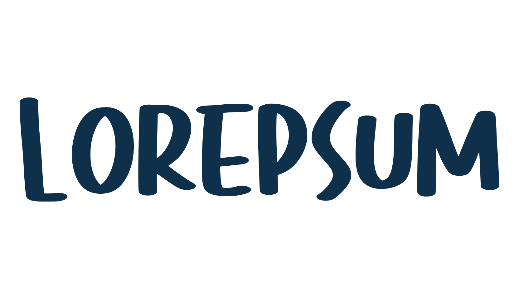 Lorepsum, script handwritten fancy decorative calligraphy font preview
