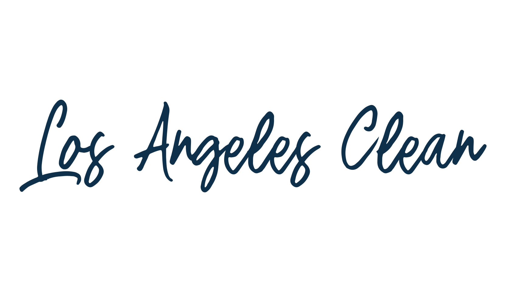 Los Angeles Clean, script handwritten fancy decorative calligraphy font preview