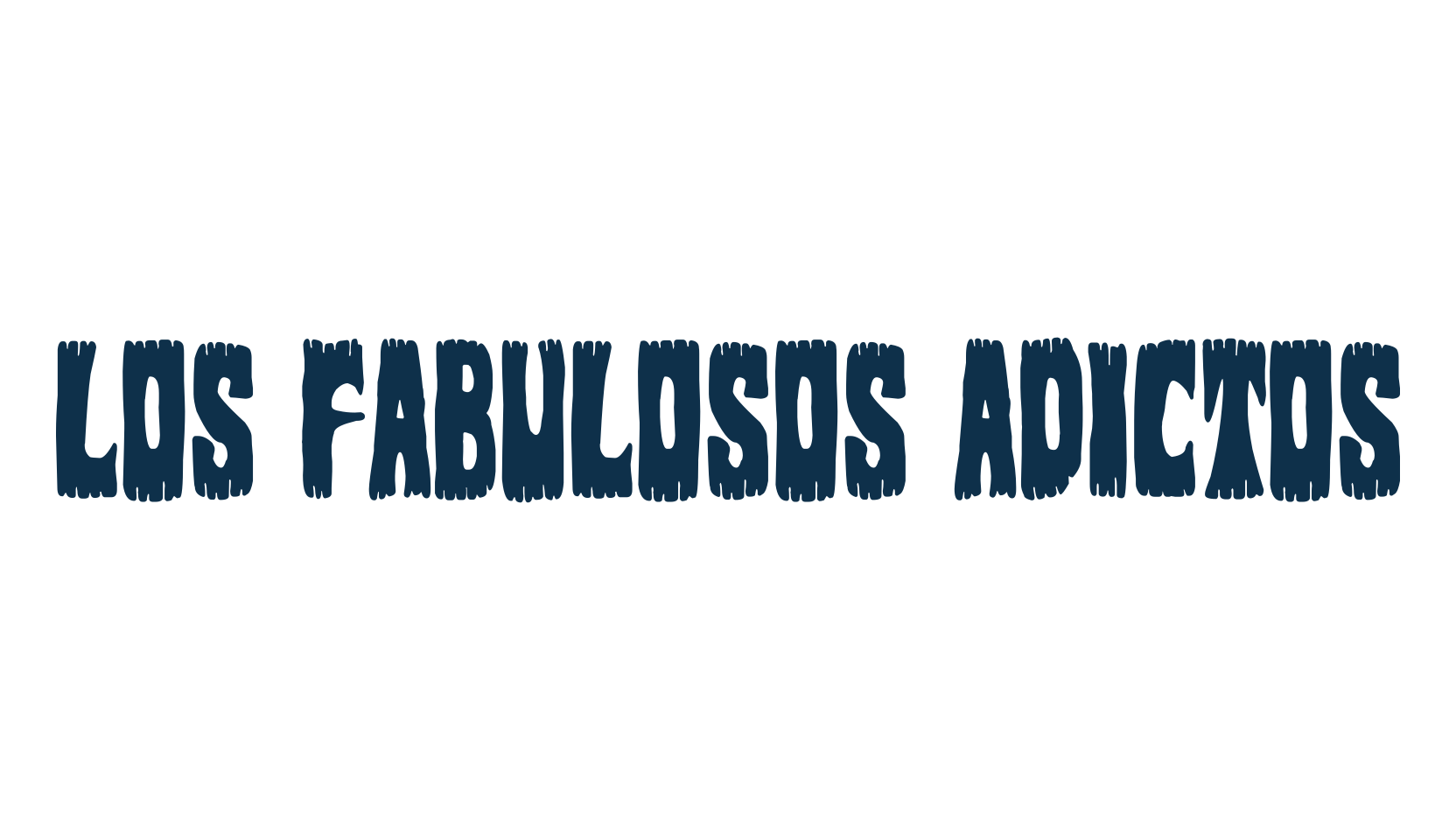 Los Fabulosos Adictos, holiday halloween fancy decorative horror font preview