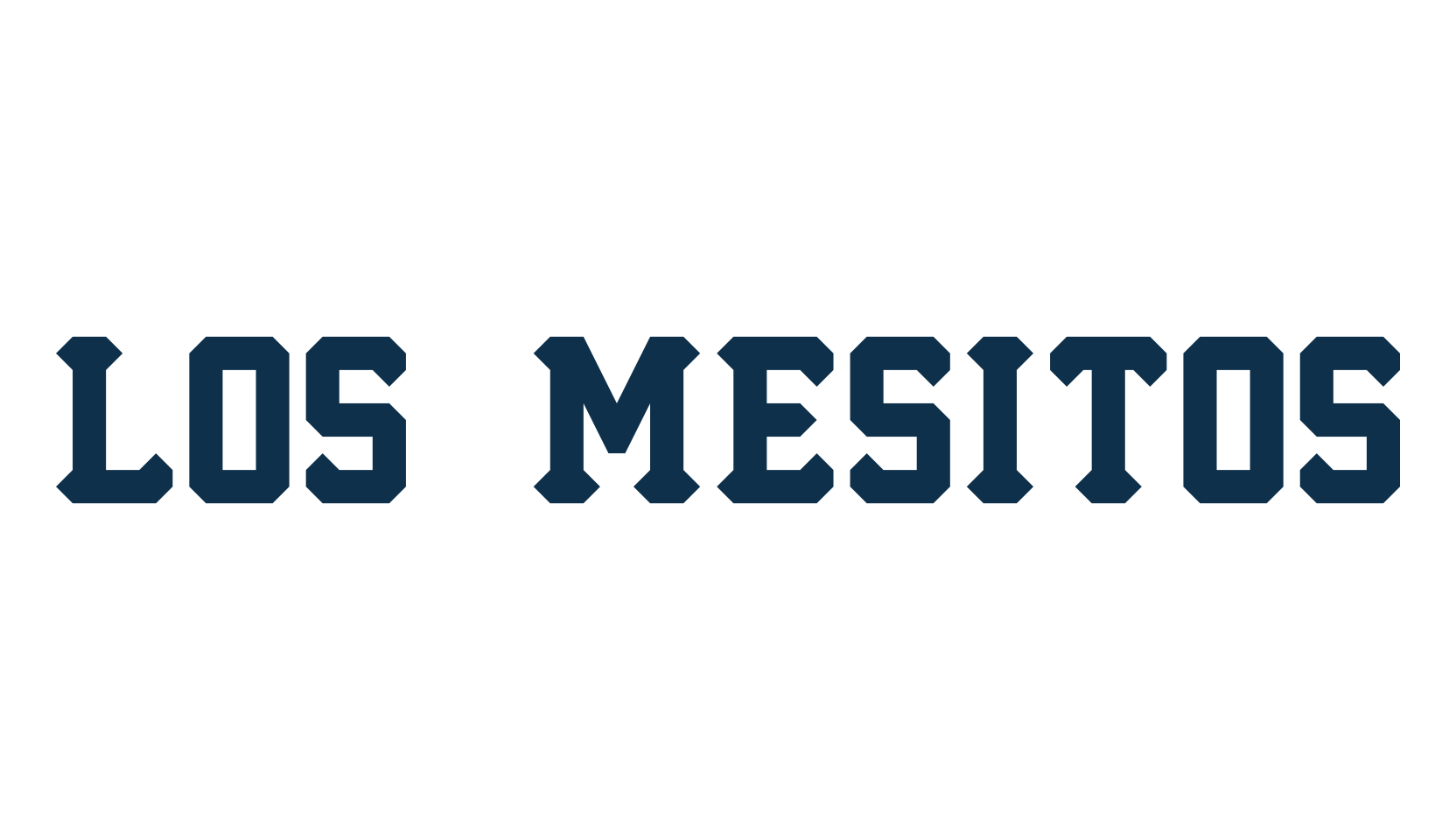 Los Mesitos, fancy western decorative font preview