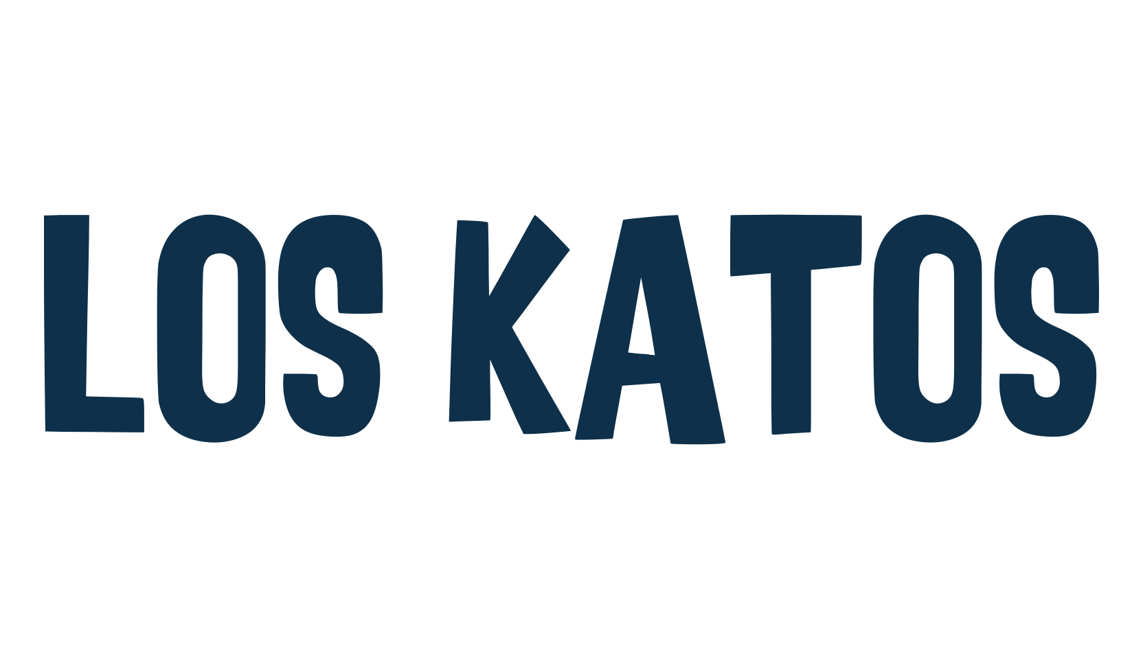 Los Katos, cartoon font preview