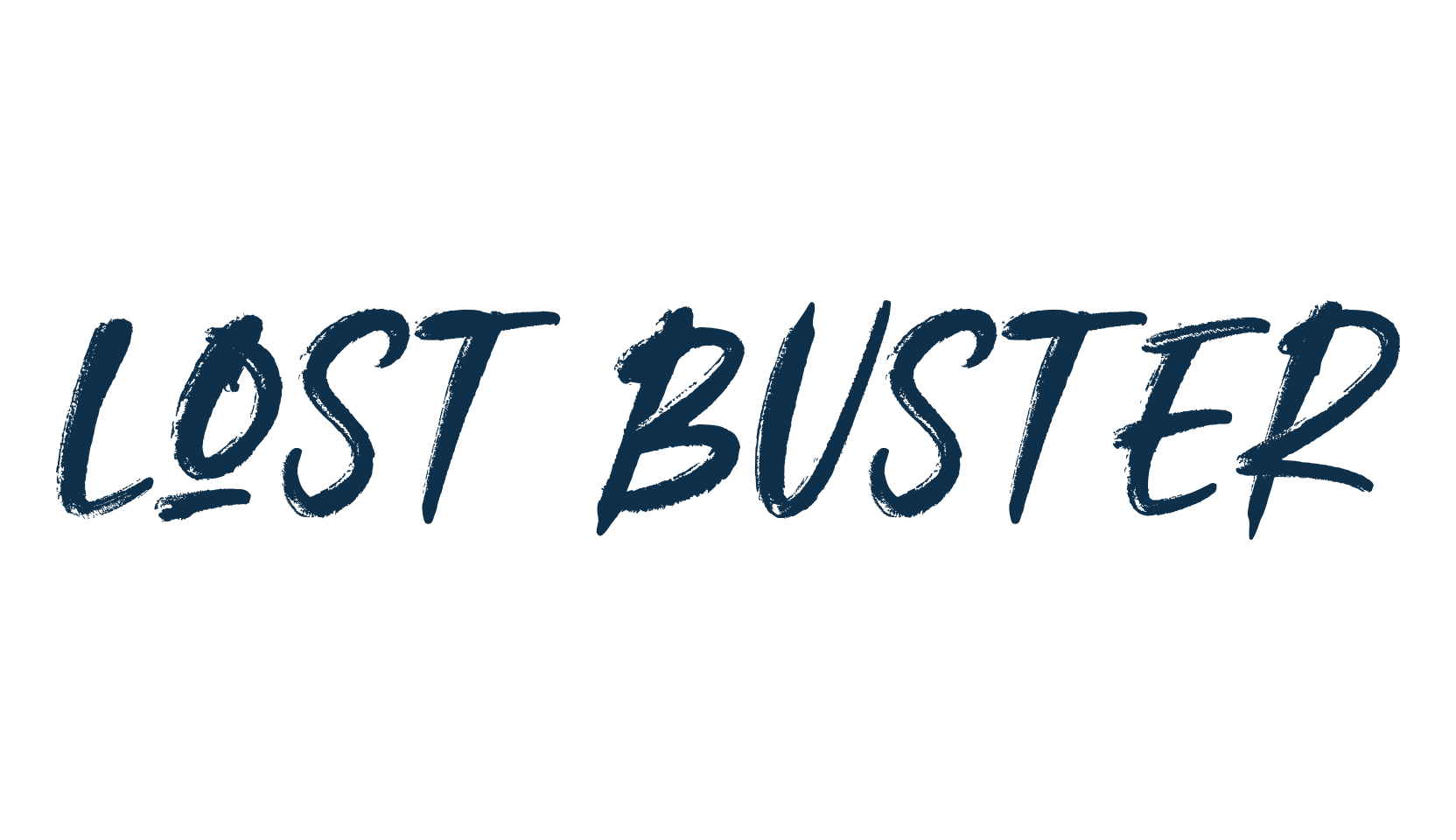 Lost Buster, script brush fancy decorative calligraphy font preview