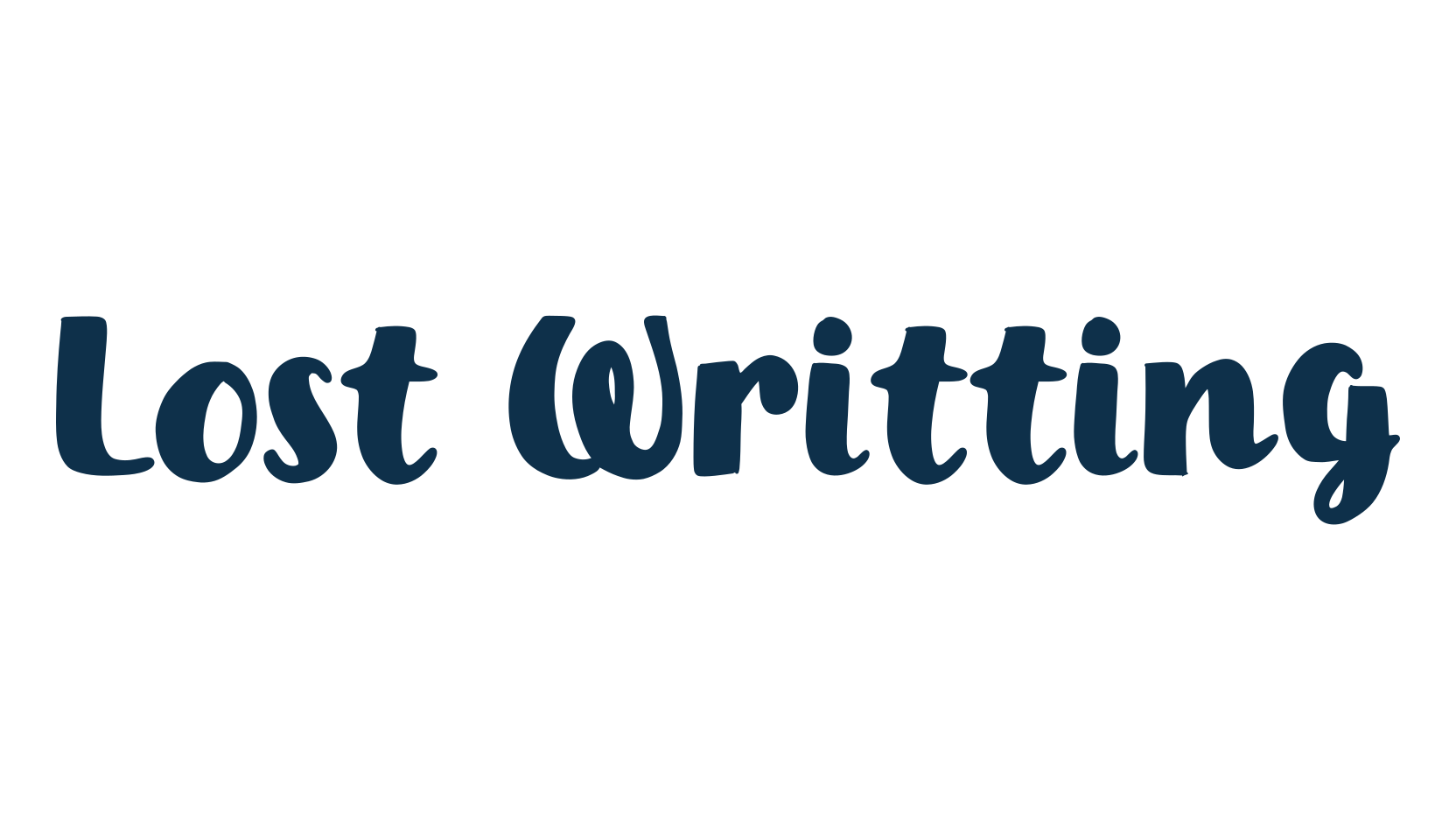 Lost Writting, various font preview