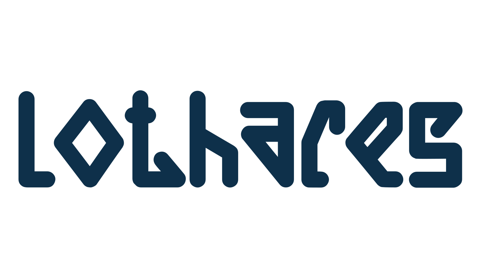 Lothares, sci-fi font preview