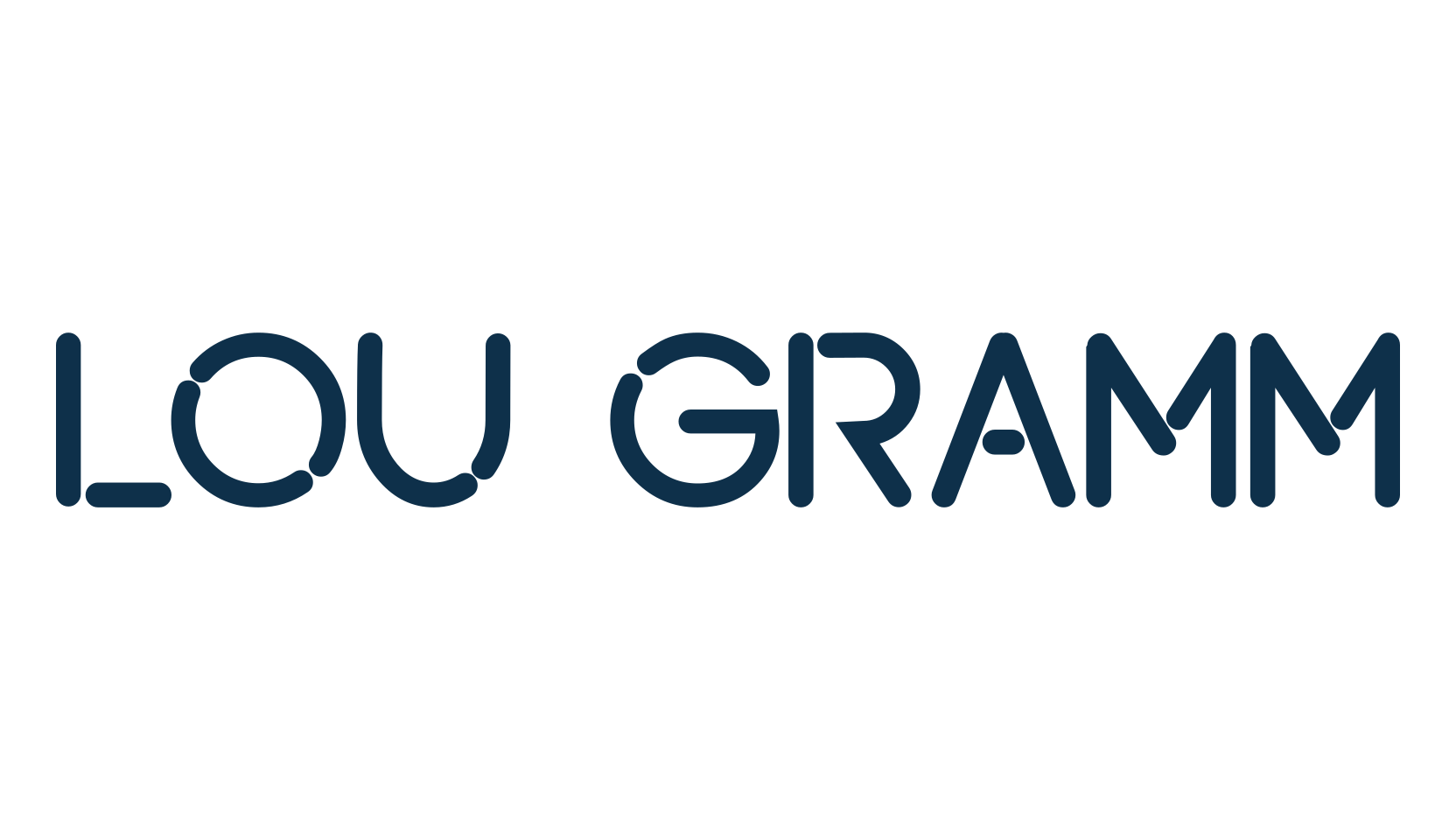 Lou Gramm, stencil, army font preview