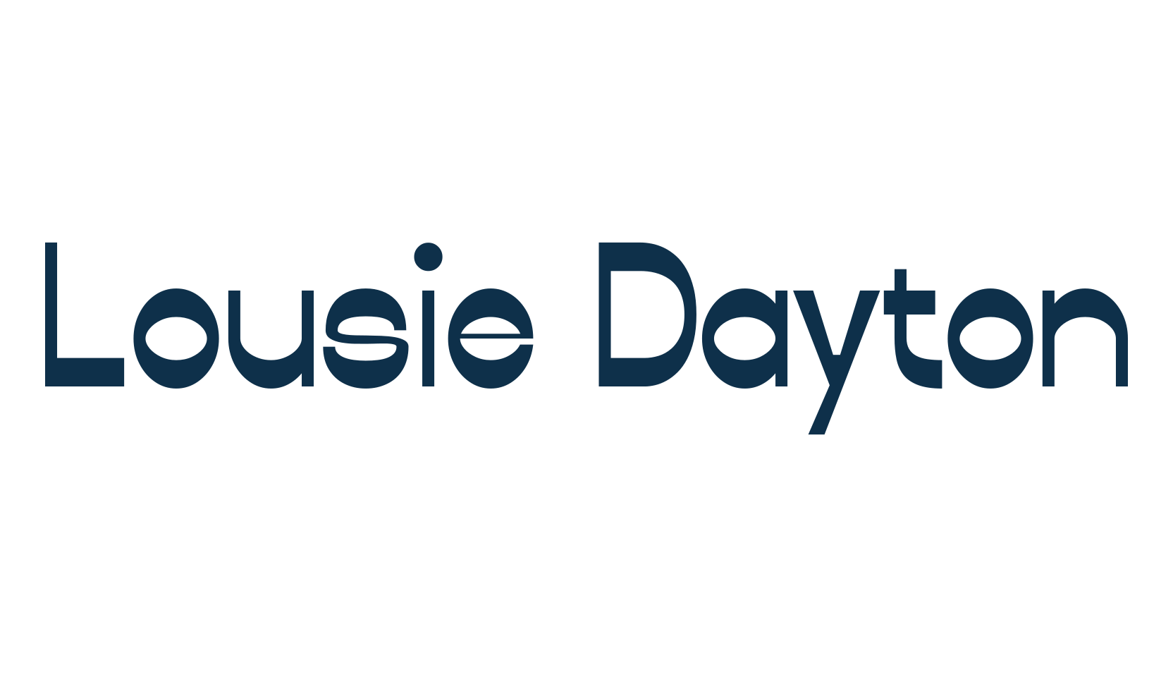 Lousie Dayton, retro font preview