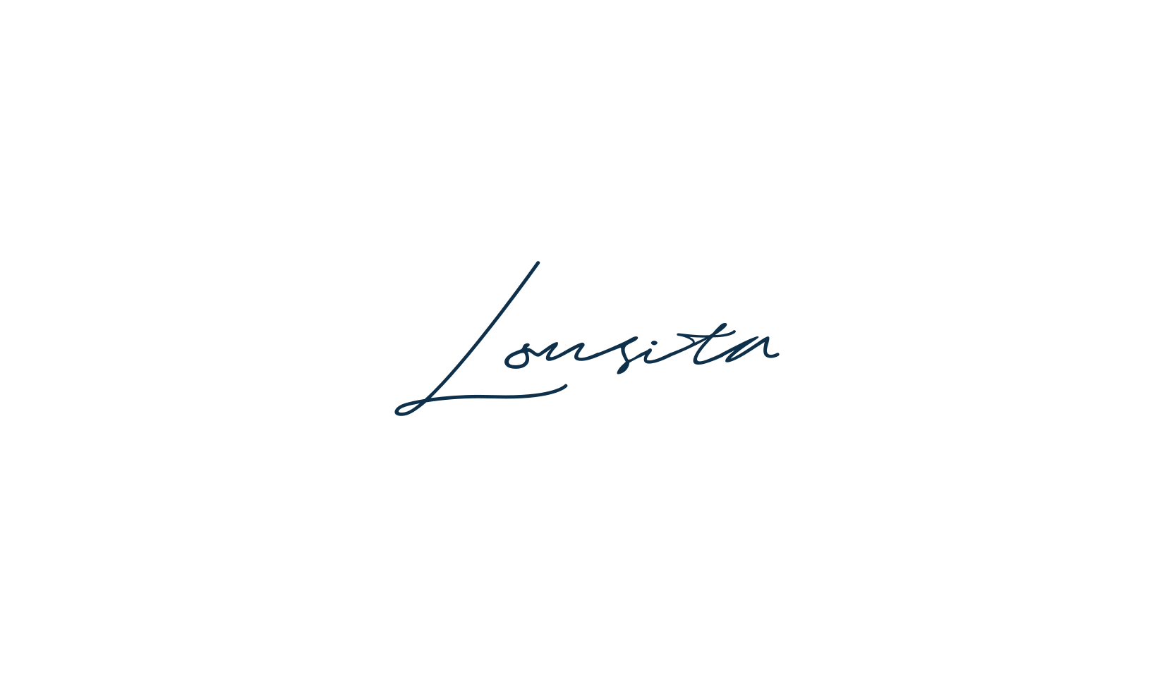 Lousita, script handwritten fancy decorative calligraphy font preview