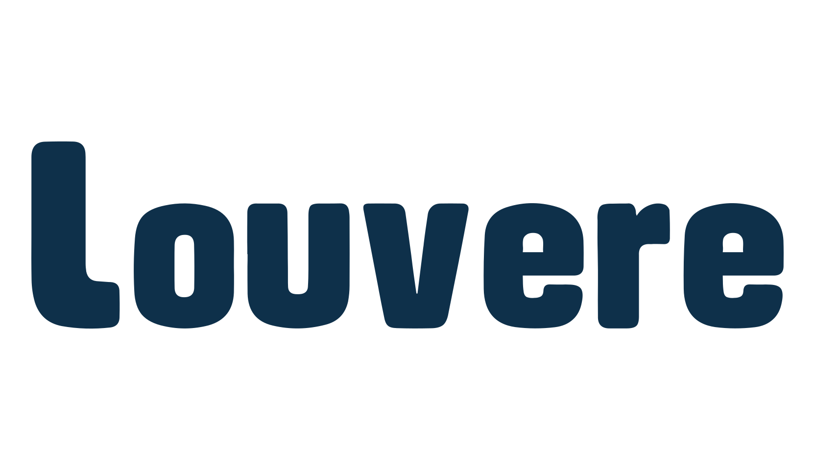 Louvere, sans serif font preview