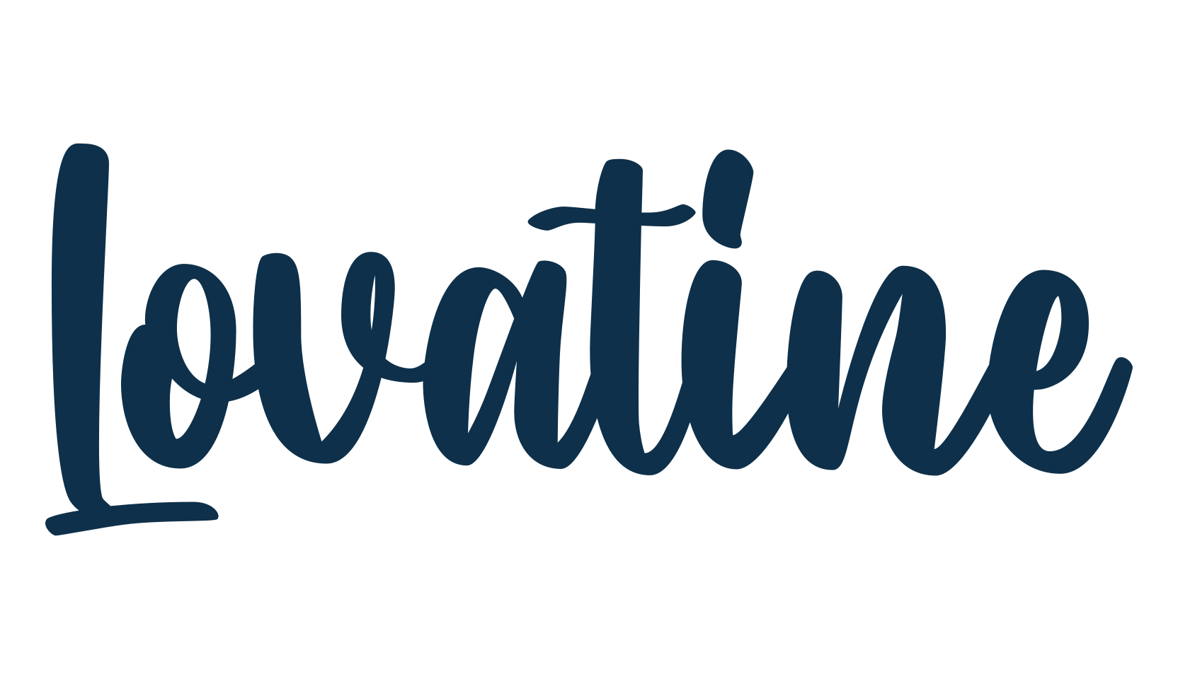 Lovatine, fancy decorative font preview
