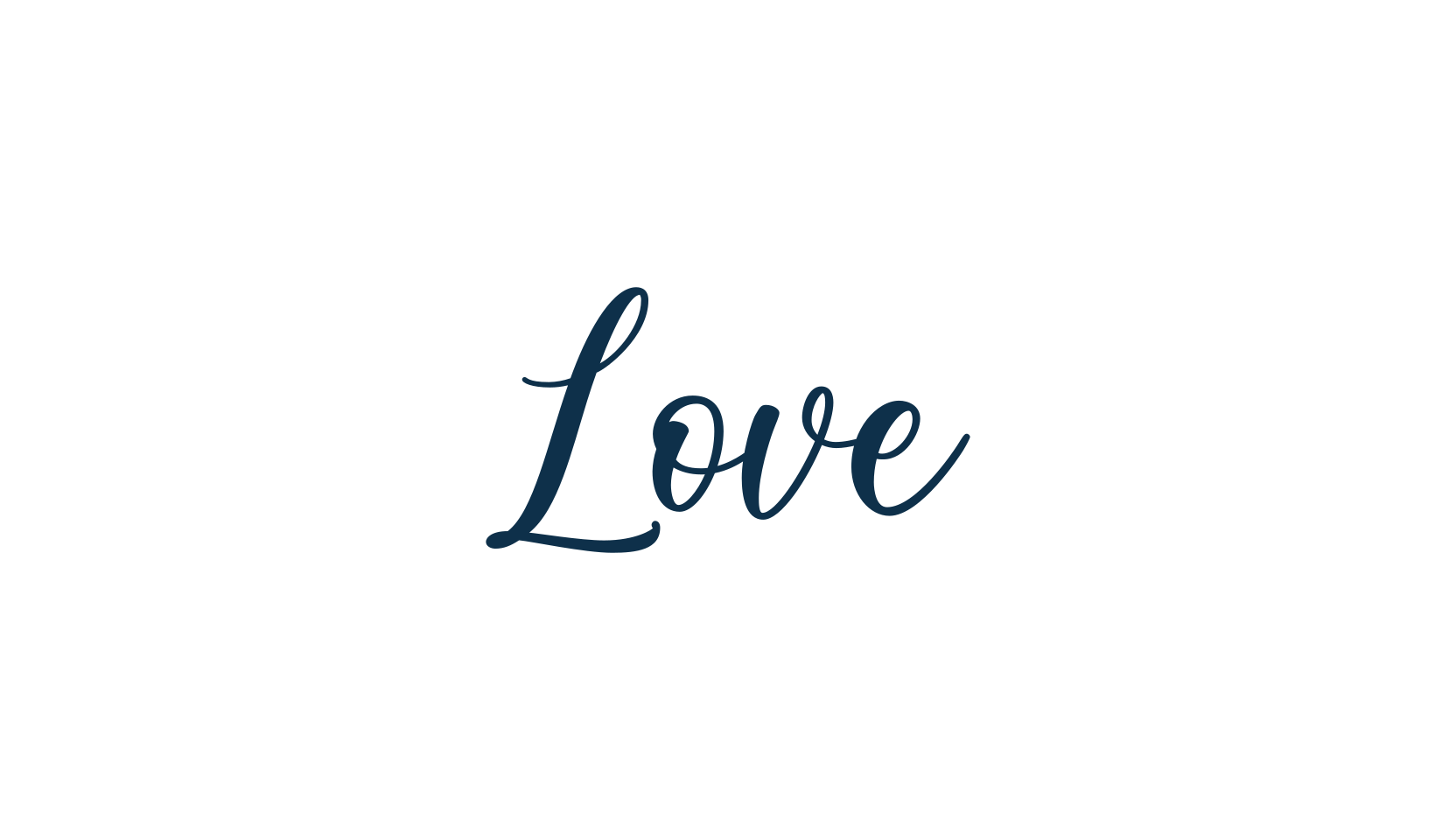Love (love-9), fancy various decorative font preview