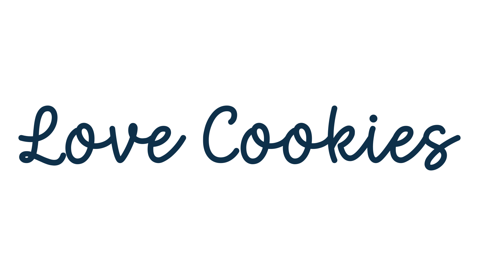 Love Cookies, script handwritten fancy decorative calligraphy font preview