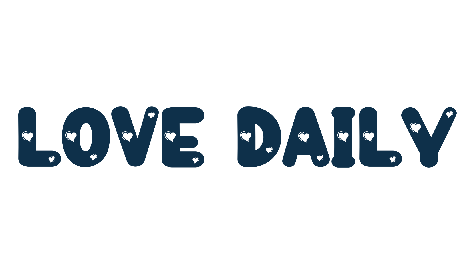 Love Daily, fancy decorative font preview