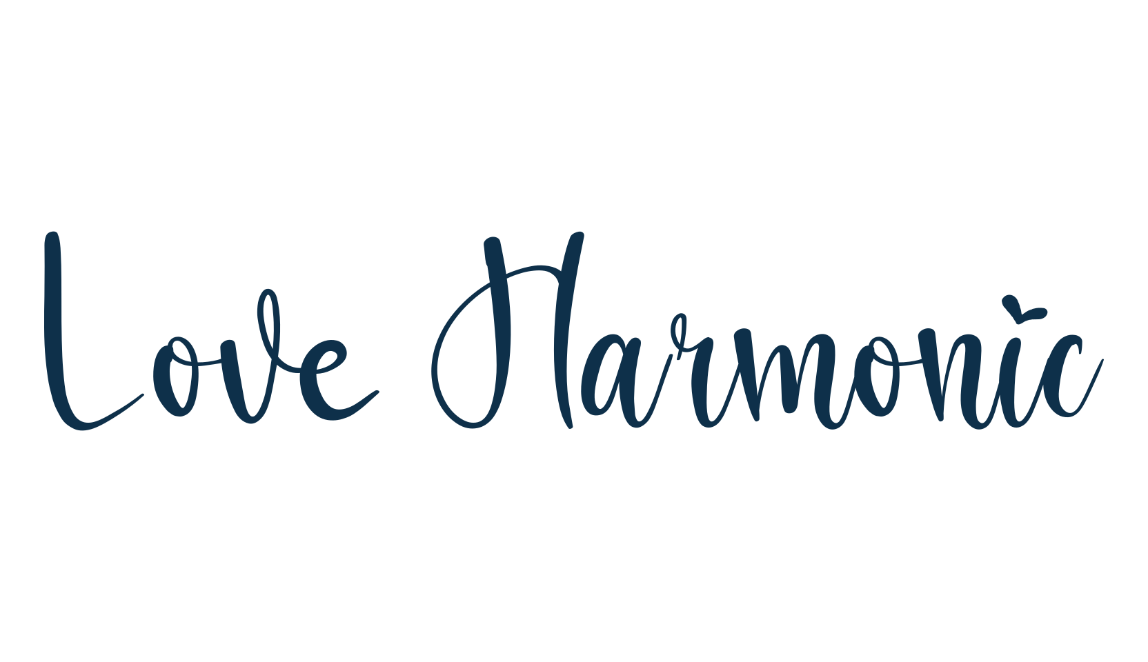 Love Harmonic, various font preview