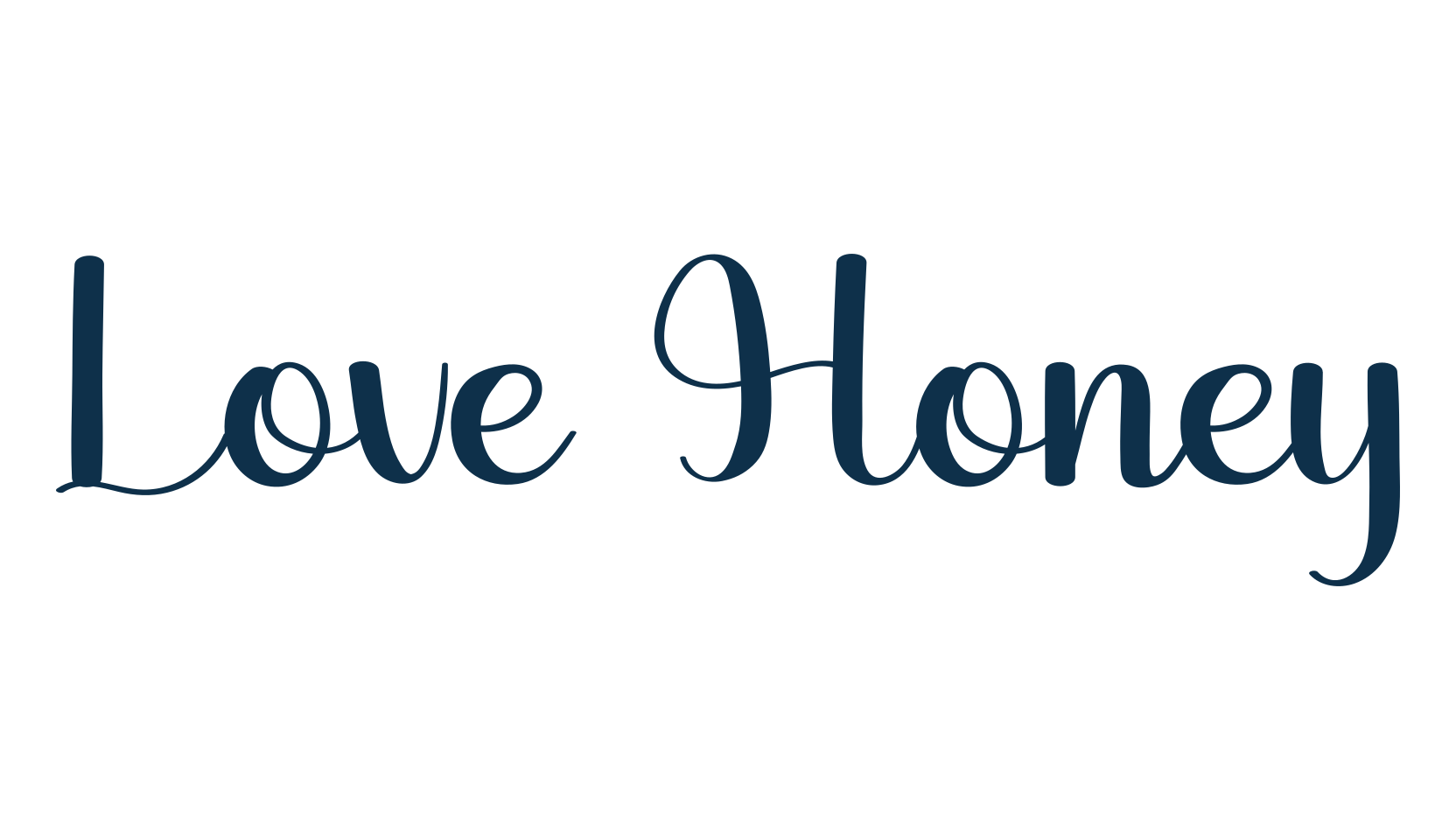 Love Honey (love-honey-3), fancy decorative font preview