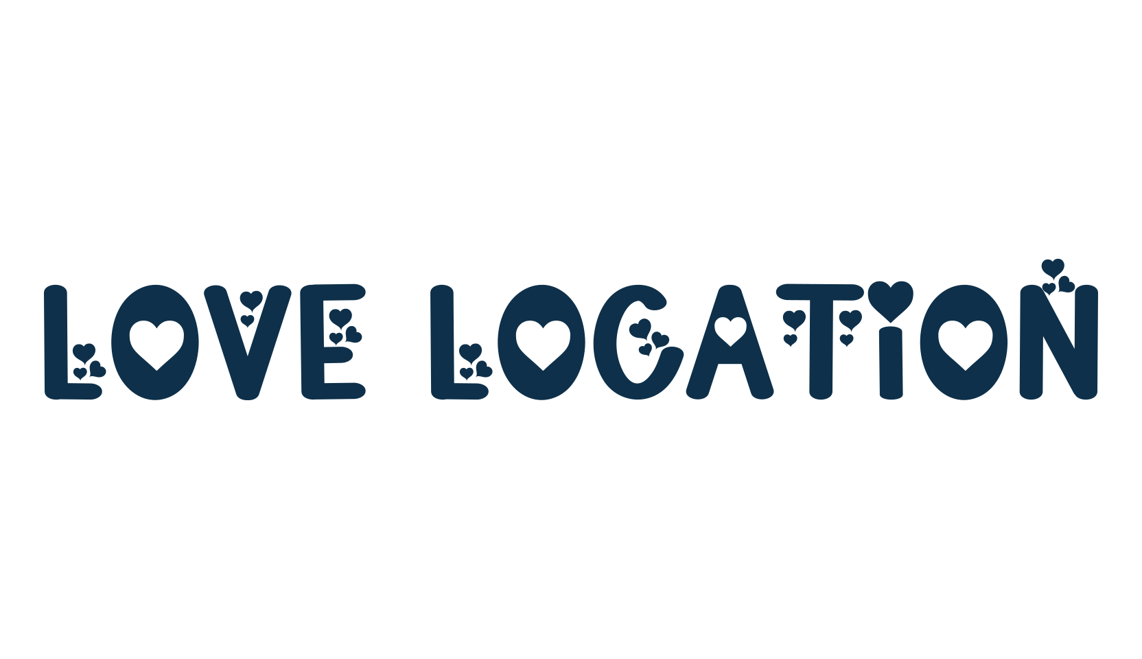 Love Location, display market font preview