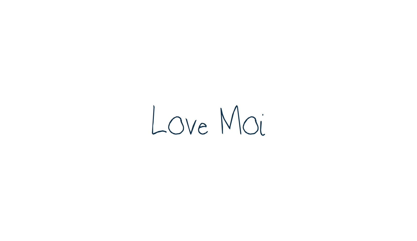 Love Moi, script handwritten fancy decorative calligraphy font preview