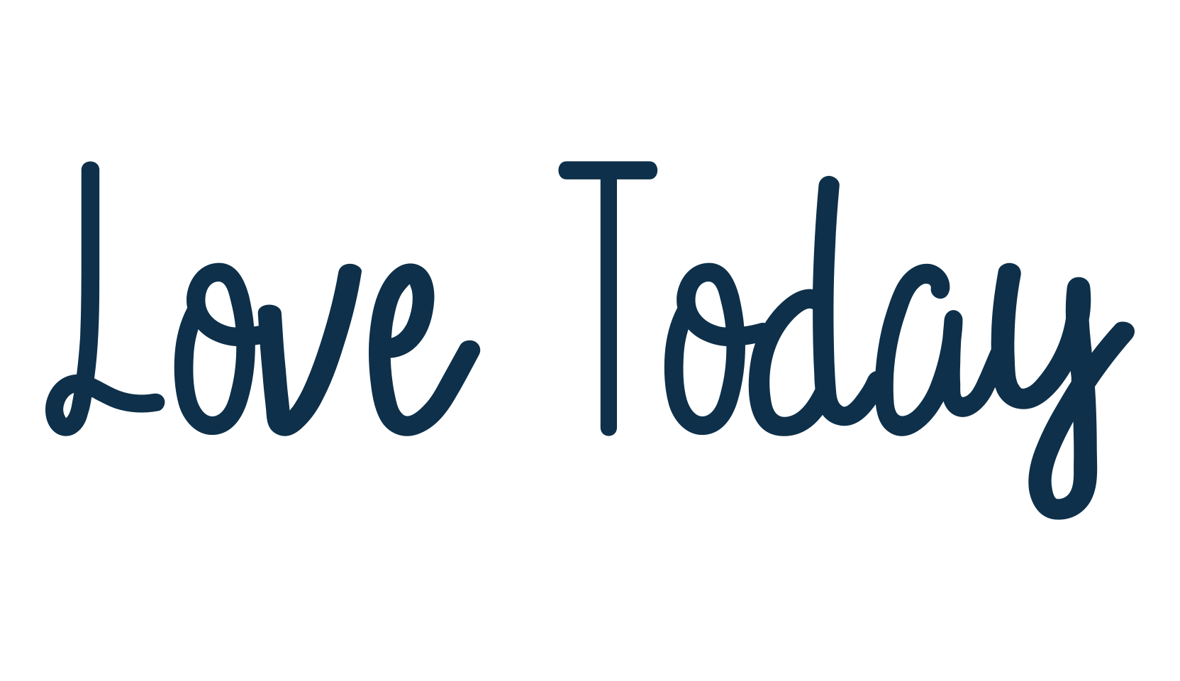 Love Today, script handwritten fancy decorative calligraphy font preview
