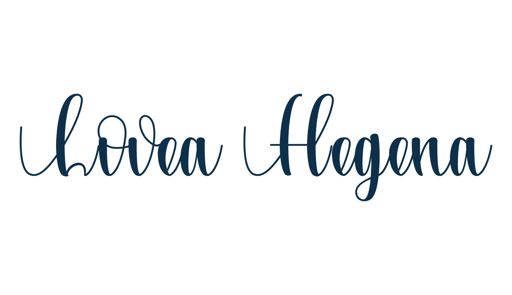 Lovea Hegena, display market font preview