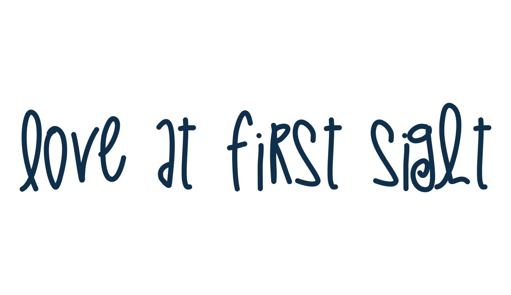 Love At First Sight (loveatfirstsight), handwriting font preview