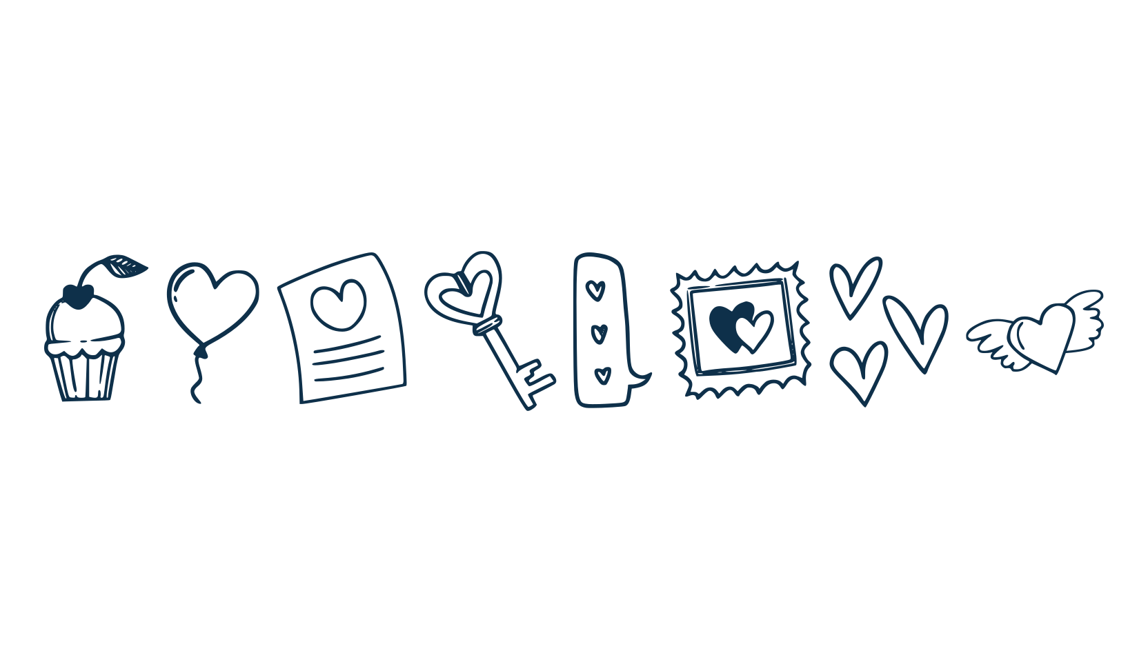 Lovebats, fancy decorative font preview