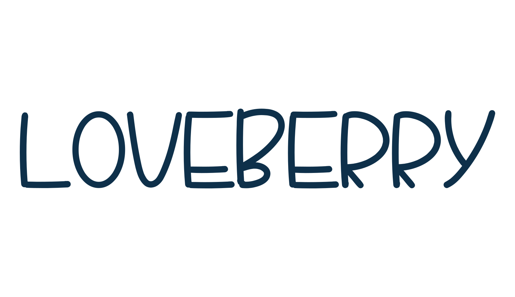 Loveberry, script handwritten fancy decorative calligraphy font preview