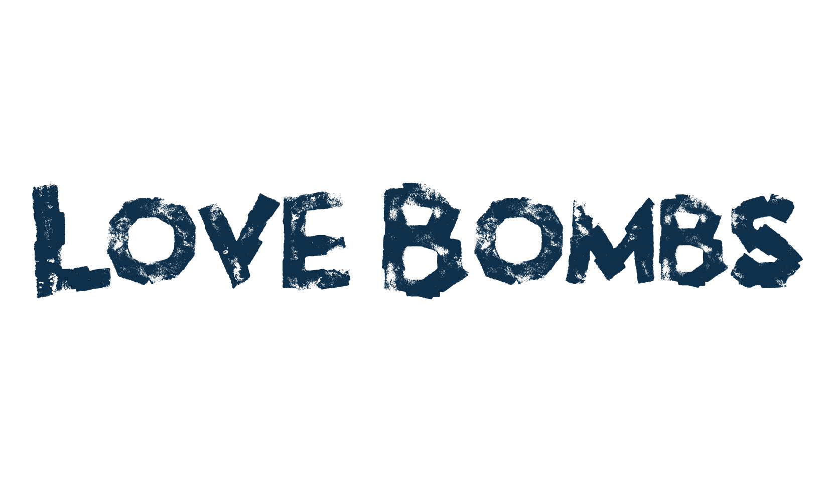 Love Bombs, destroy font preview
