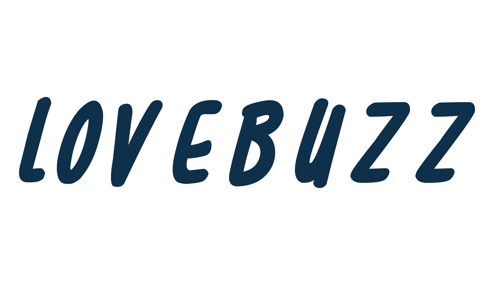 Lovebuzz, fancy cartoon decorative comic font preview