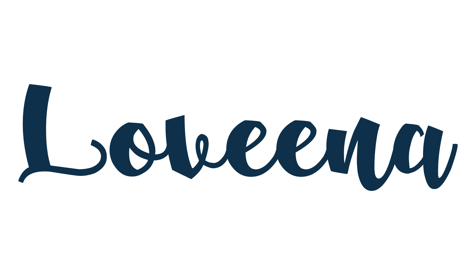 Loveena, display market font preview
