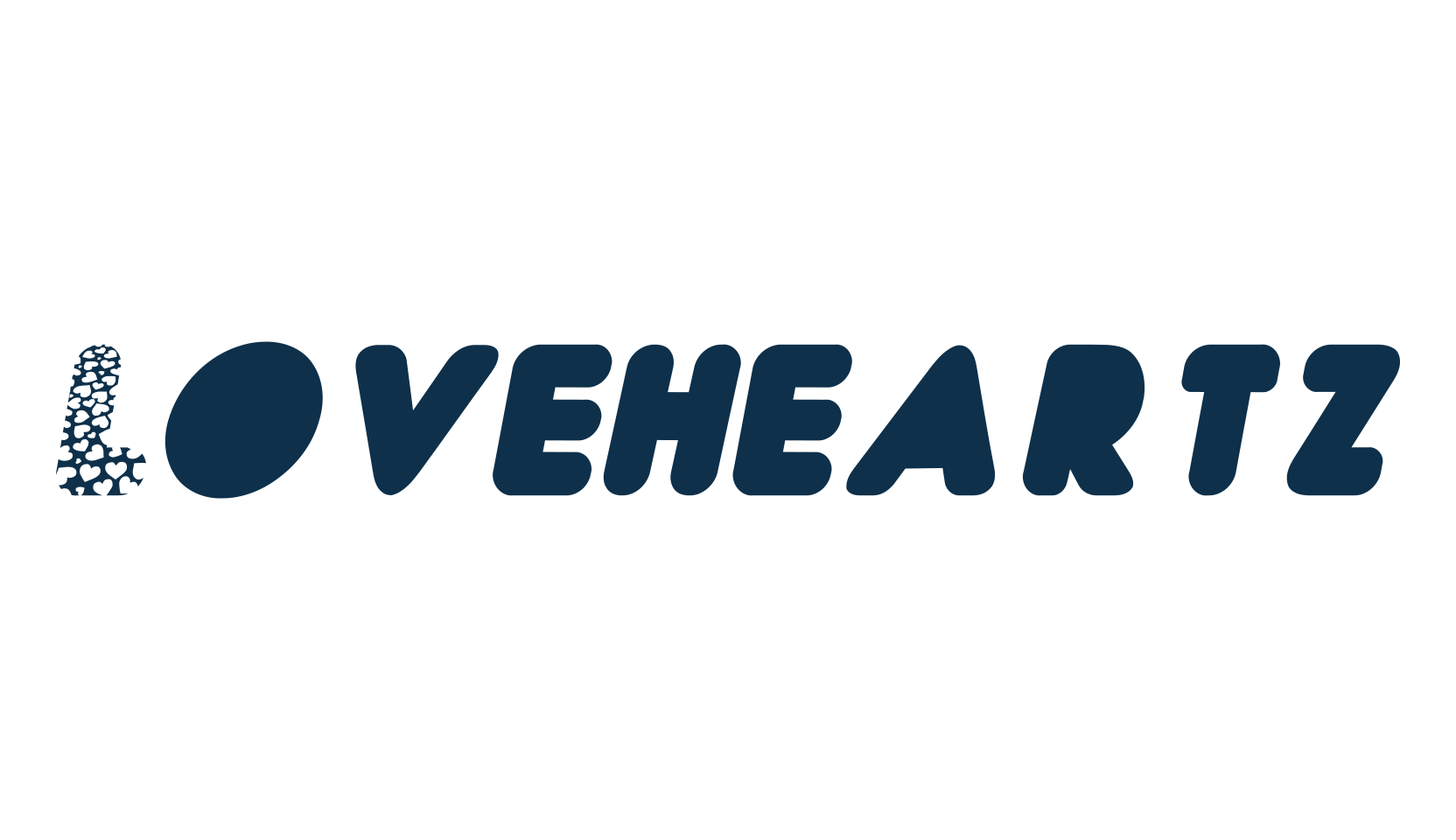 Loveheartz, fancy decorative font preview