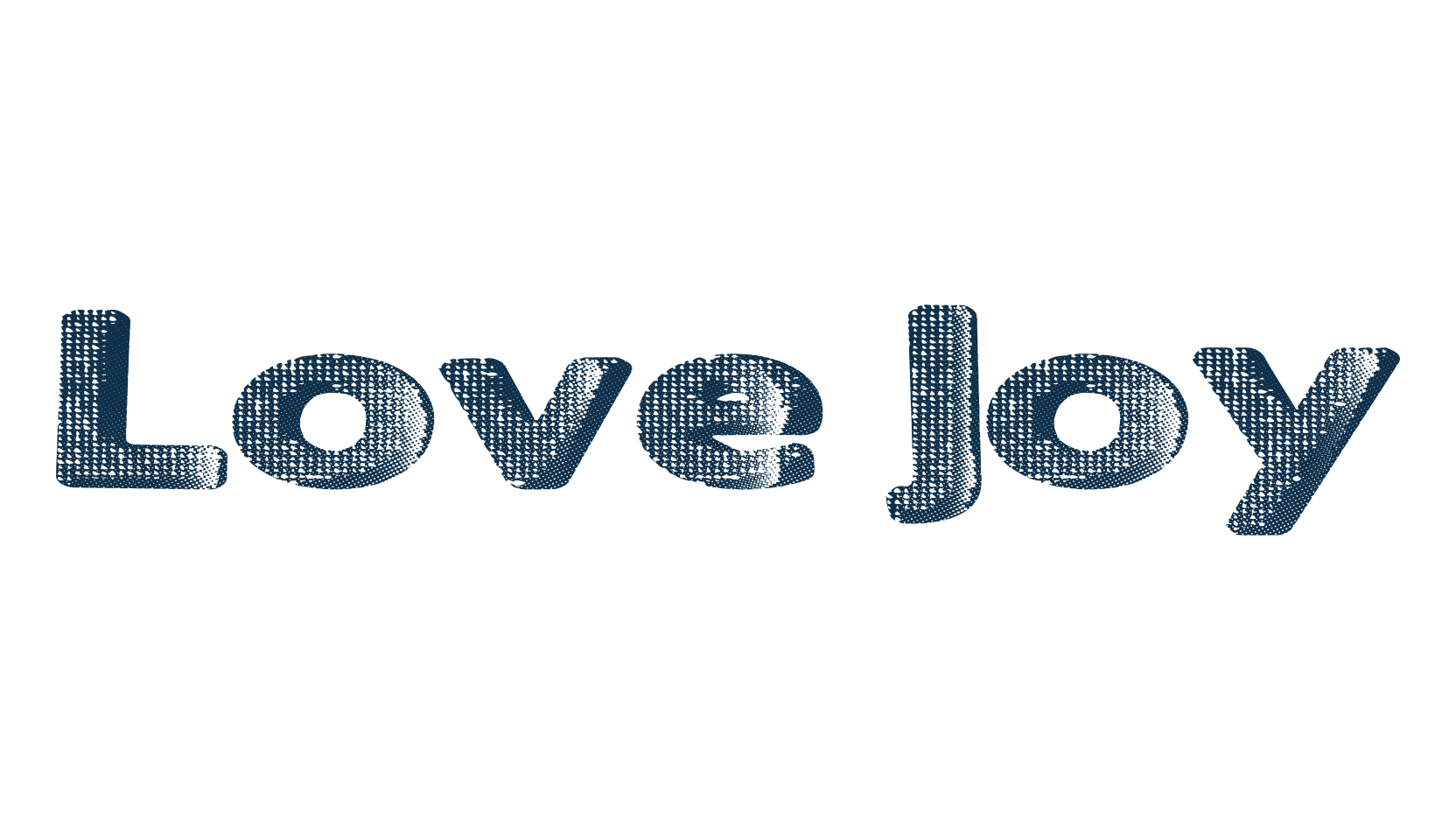 Love Joy, eroded font preview